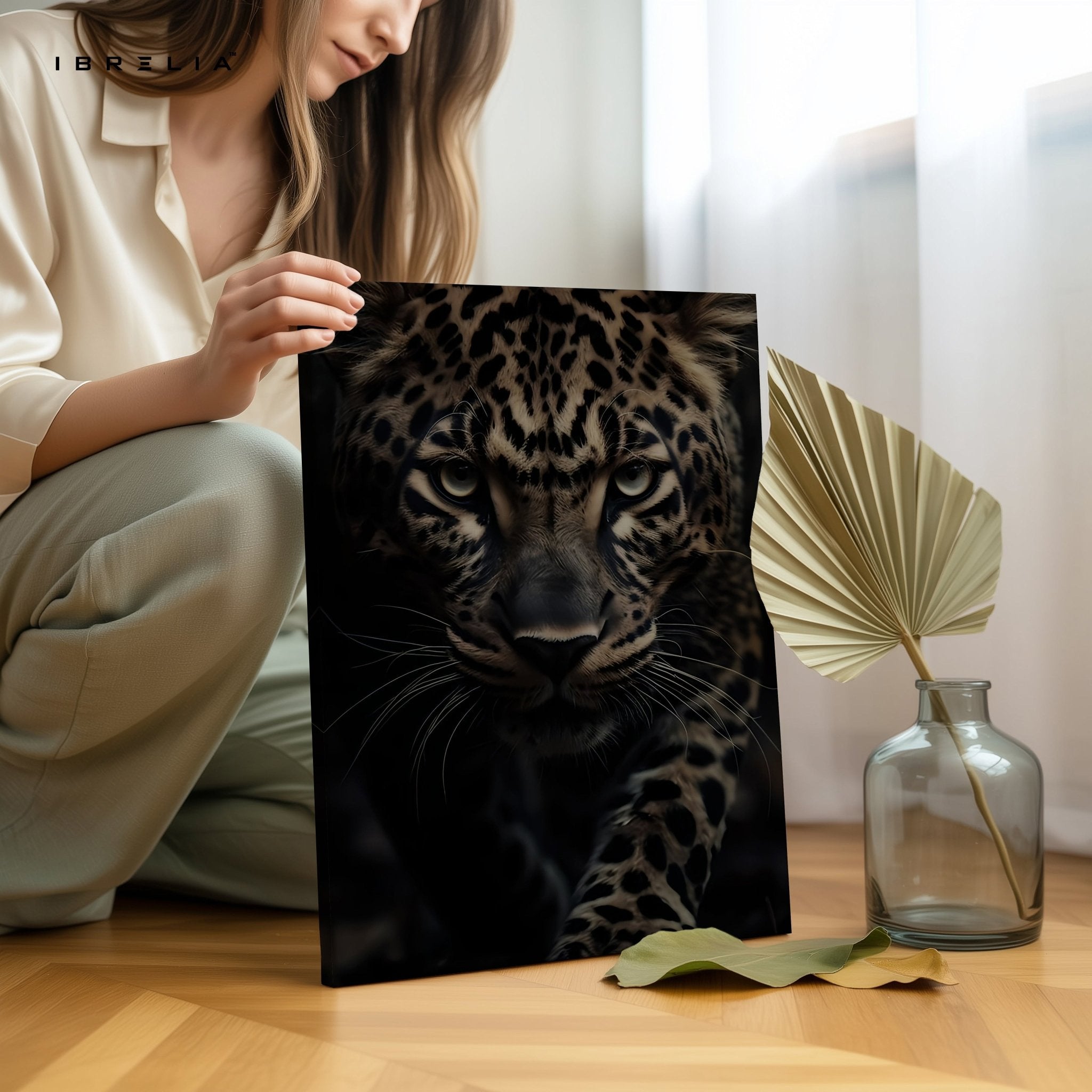 Leopard Eyes 4K Ultra HD Wall Art in Pakistan | IBRELIA™ - IBRELIA