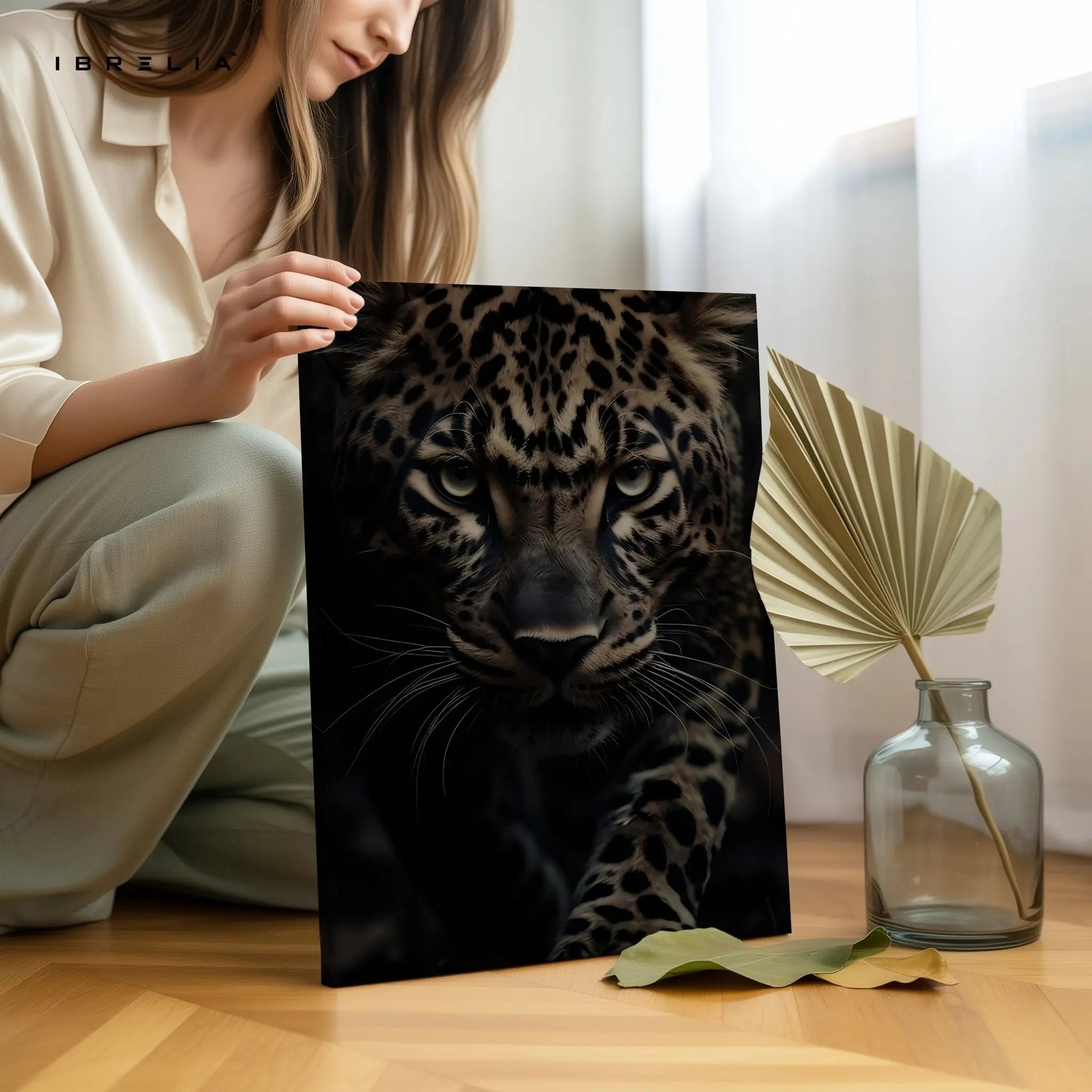 Leopard Eyes 4K Ultra HD Wall Art in Pakistan | IBRELIA™ - IBRELIA