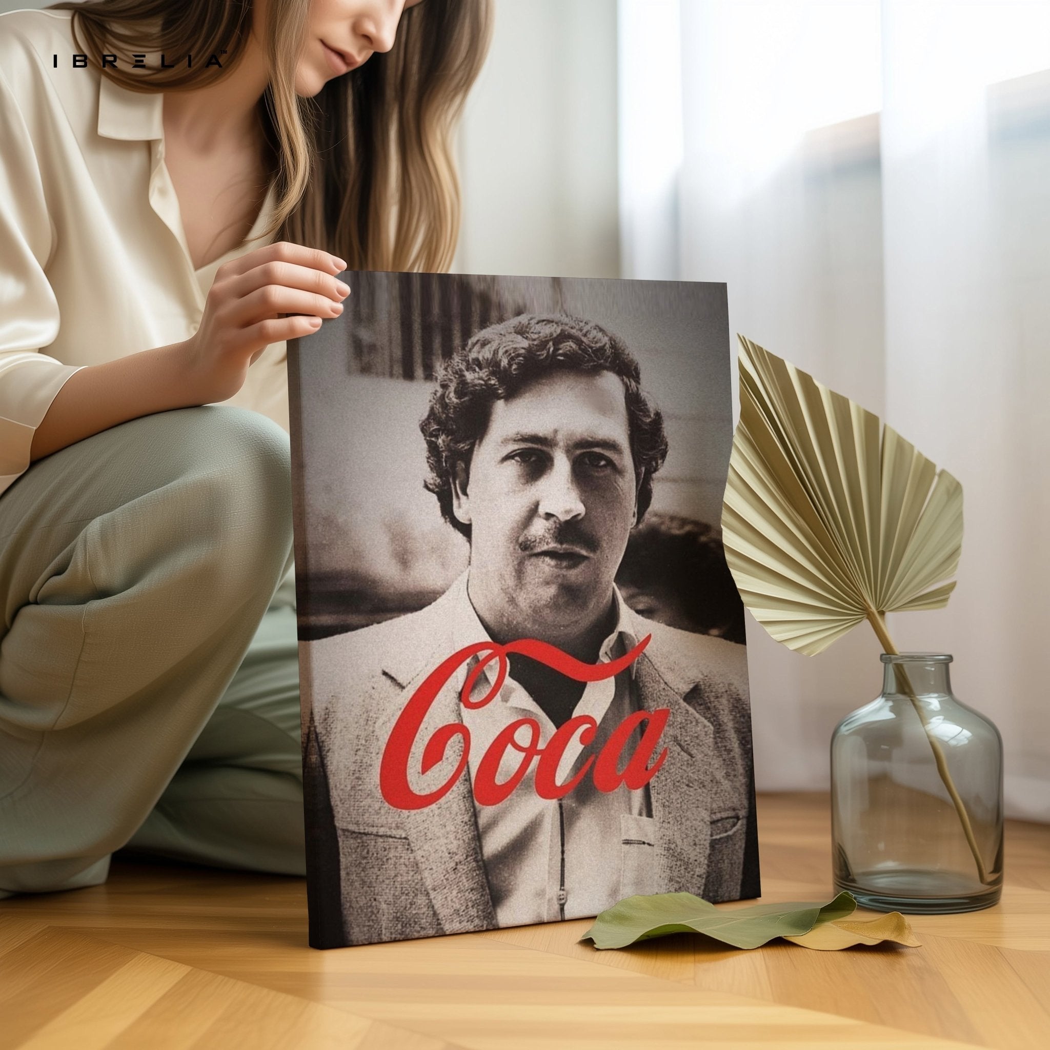 Coca King Vintage Wall Frame | 4K Ultra Wrap Frame Wall Art in Pakistan | IBRELIA™ - IBRELIA