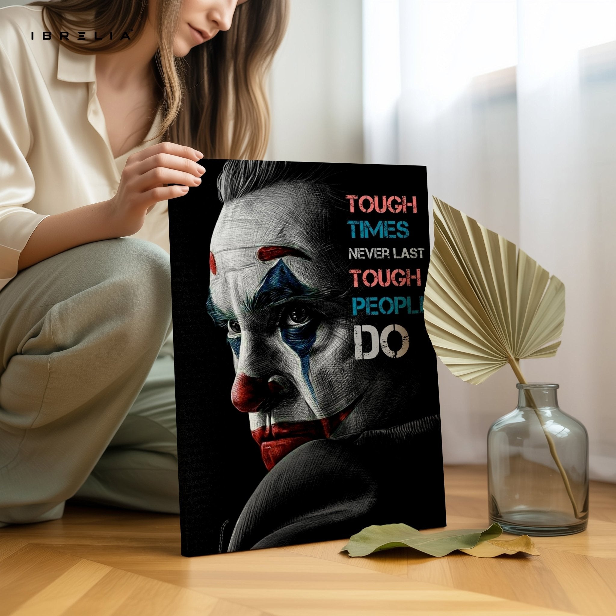 Tough People Do Wall Frame | 4K Ultra Wrap Frame Wall Art in Pakistan | IBRELIA™ - IBRELIA