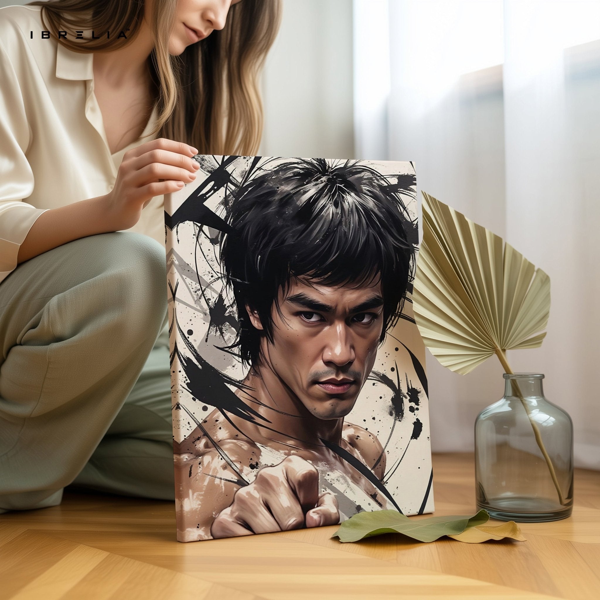 Bruce Lee Legacy Wall Frame | 4K Ultra Wrap Frame Wall Art in Pakistan | IBRELIA™ - IBRELIA