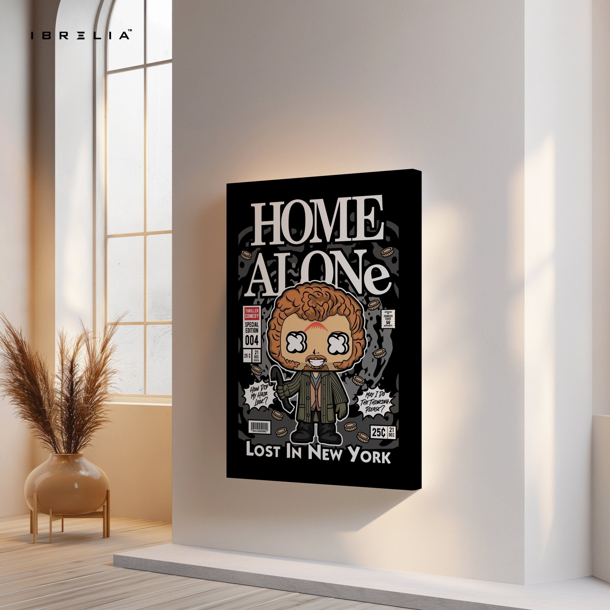Home Alone Pop Art Comic Edition – 4K Ultra Wrap Frame Wall Art in Pakistan | IBRELIA™ - IBRELIA