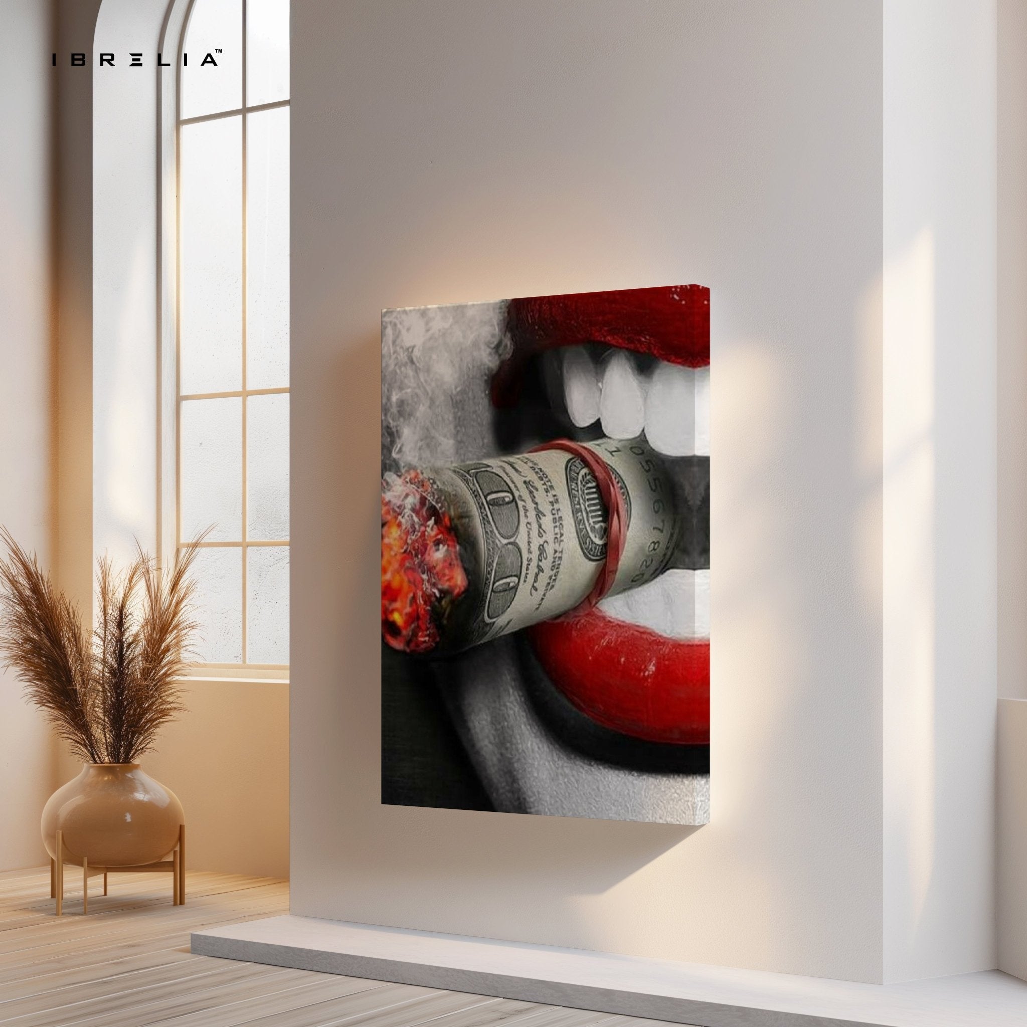 Burning Desire Wall Frame | 4K Ultra Wrap Frame Wall Art in Pakistan | IBRELIA™ - IBRELIA