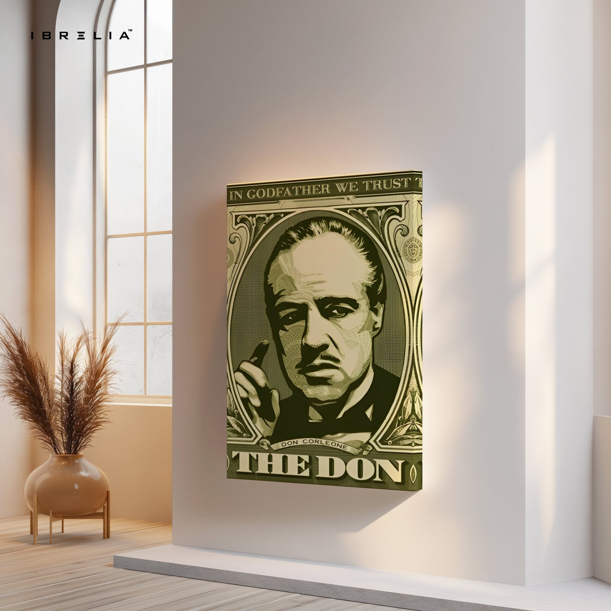 The Godfather “The Don” Wall Frame | 4K Ultra Wrap Frame Wall Art in Pakistan | IBRELIA™ - IBRELIA