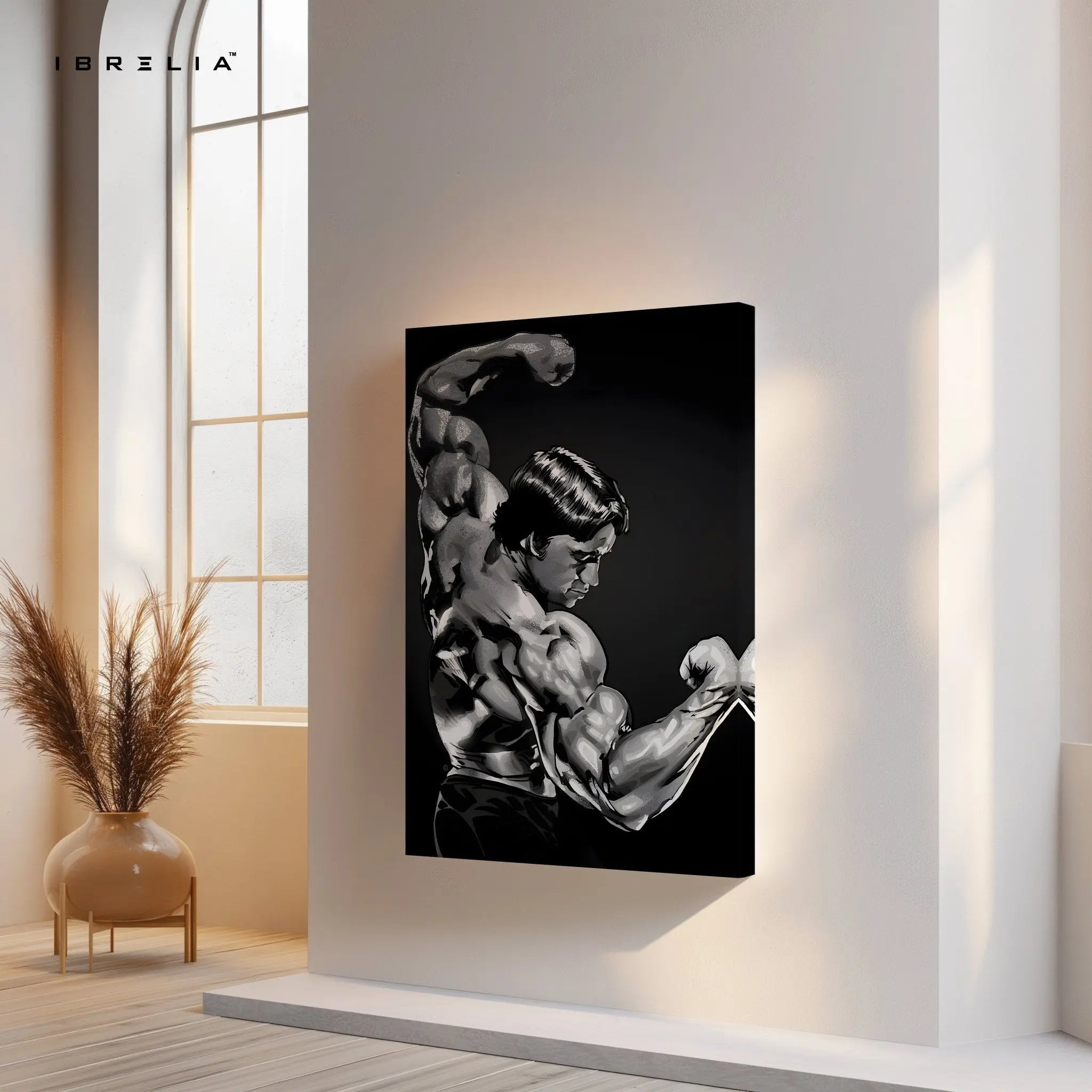 Arnold Schwarzenegger Bodybuilding Wall Art – Strength in Motion | IBRELIA™ - IBRELIA