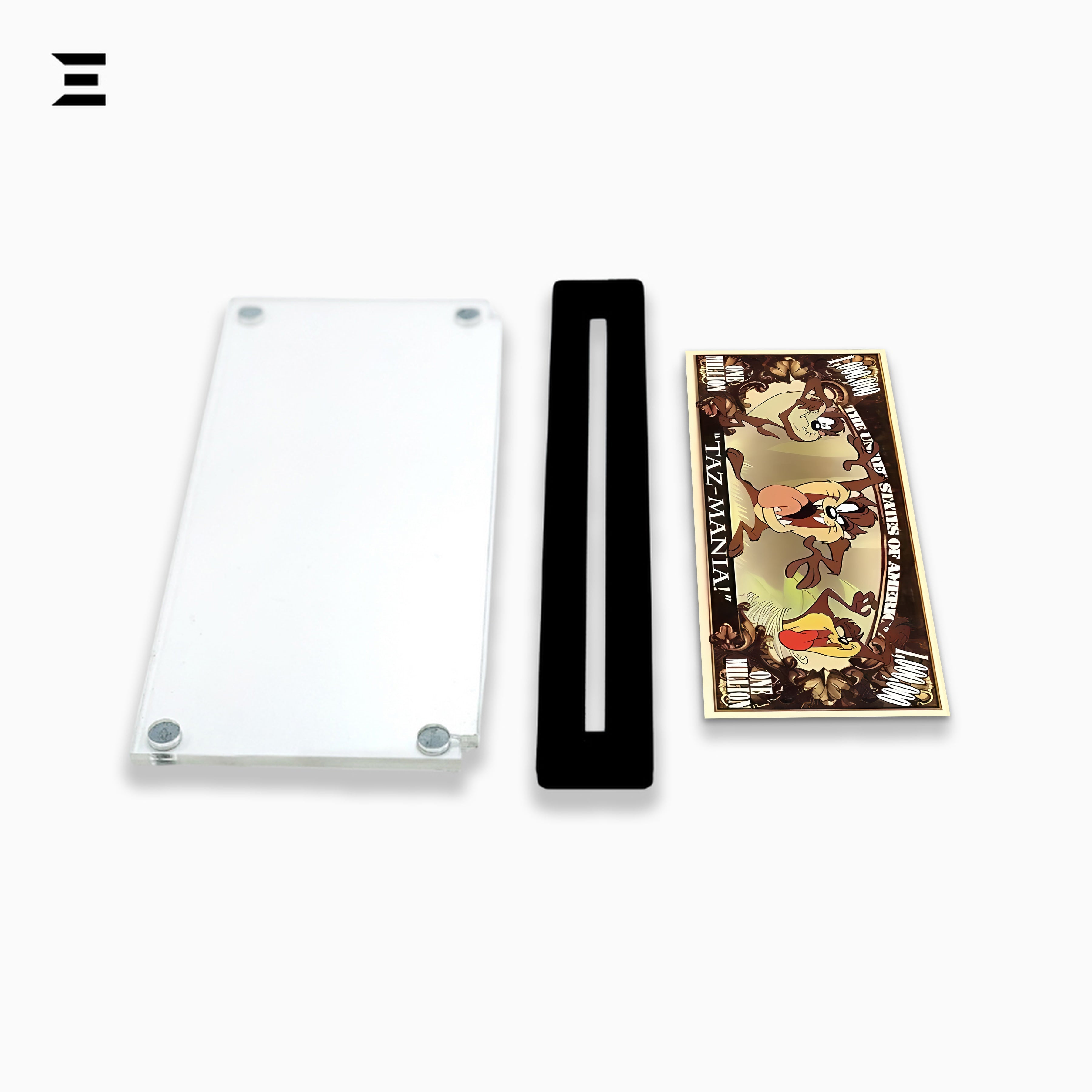 Premium Magnetic Acrylic Frame with Black Base – Taz "TAZ-MANIA! Million Dollar Edition" IBRELIA