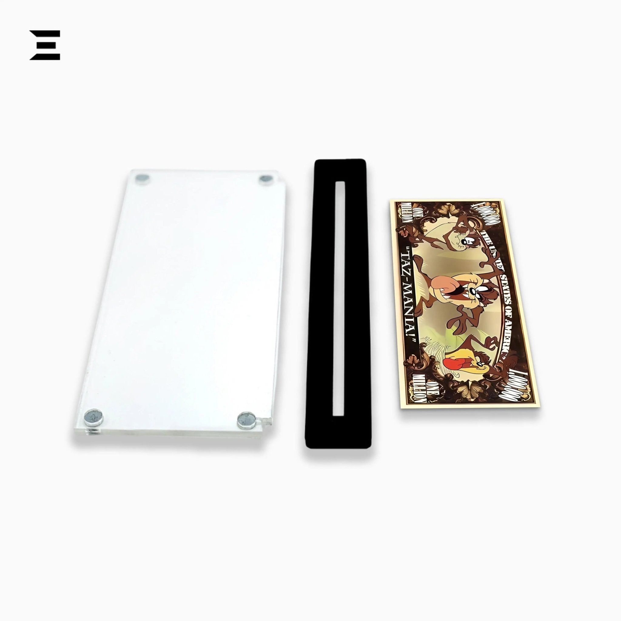 Premium Magnetic Acrylic Frame with Black Base – Taz "TAZ - MANIA! Million Dollar Edition" - IBRELIA