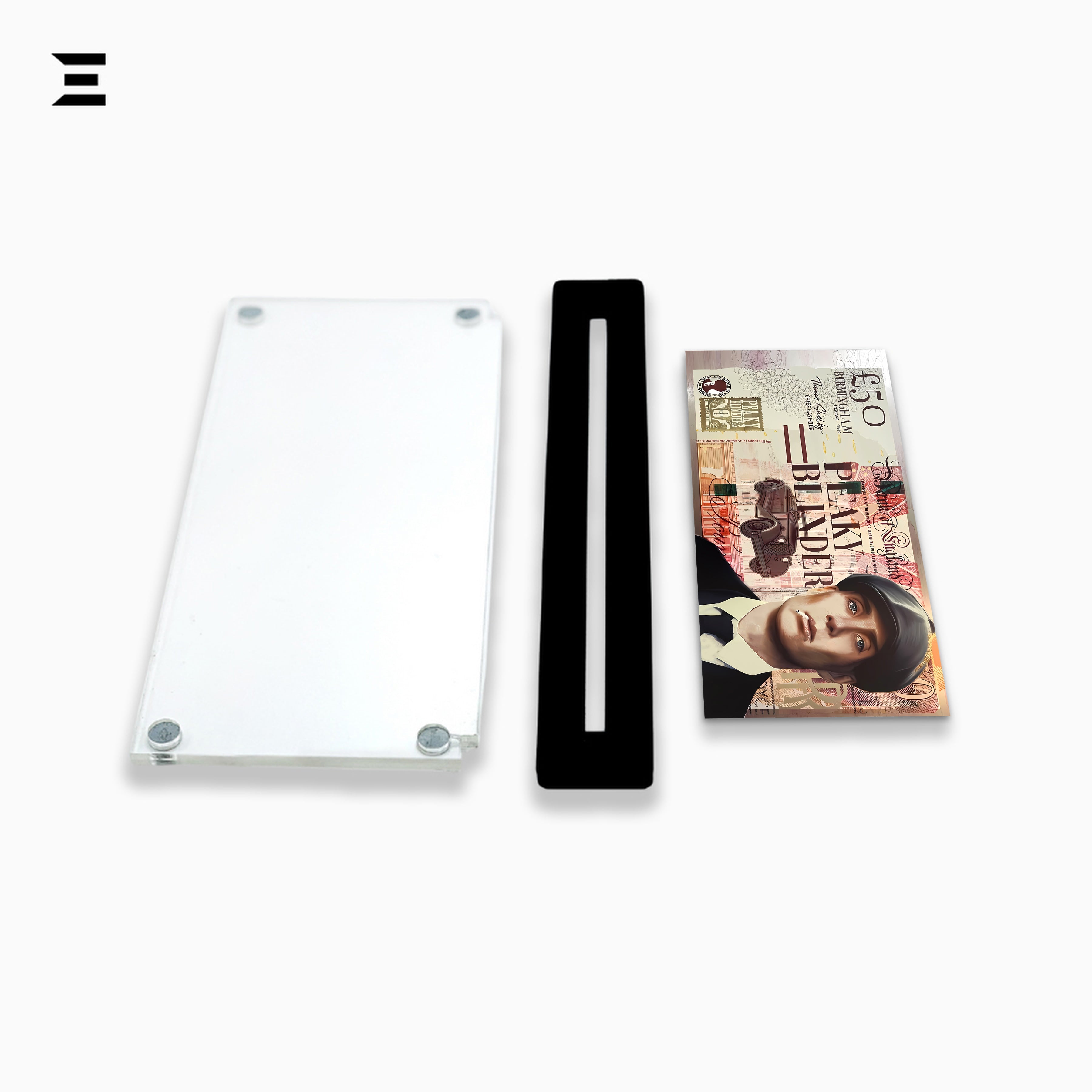 Premium Magnetic Acrylic Frame with Black Base – Peaky Blinders Edition IBRELIA