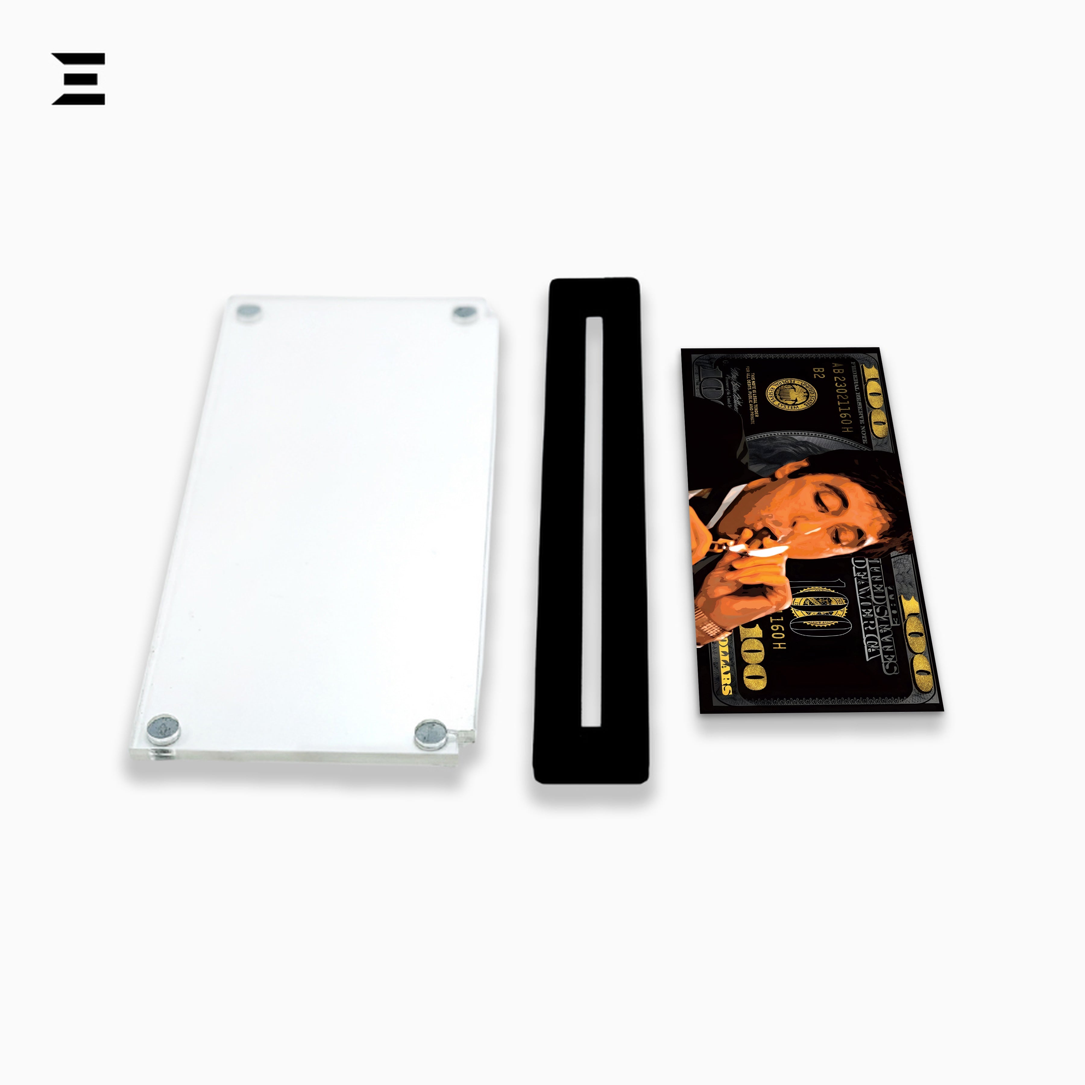 Premium Magnetic Acrylic Frame with Black Base – Tony Montana Scarface Pop Art IBRELIA
