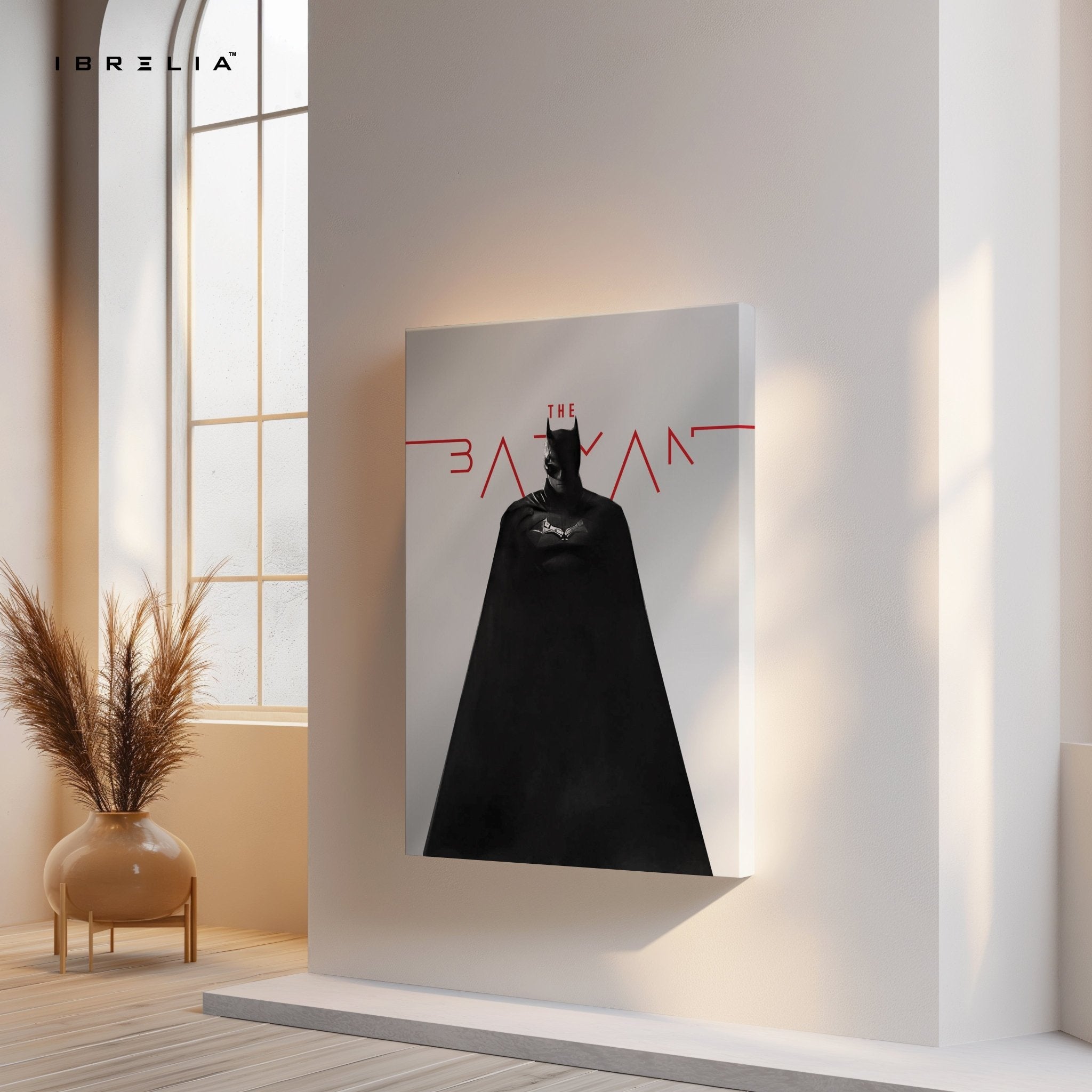 The Batman Minimal Noir Wall Frame | 4K Ultra Wrap Frame Wall Art in Pakistan | IBRELIA™ - IBRELIA