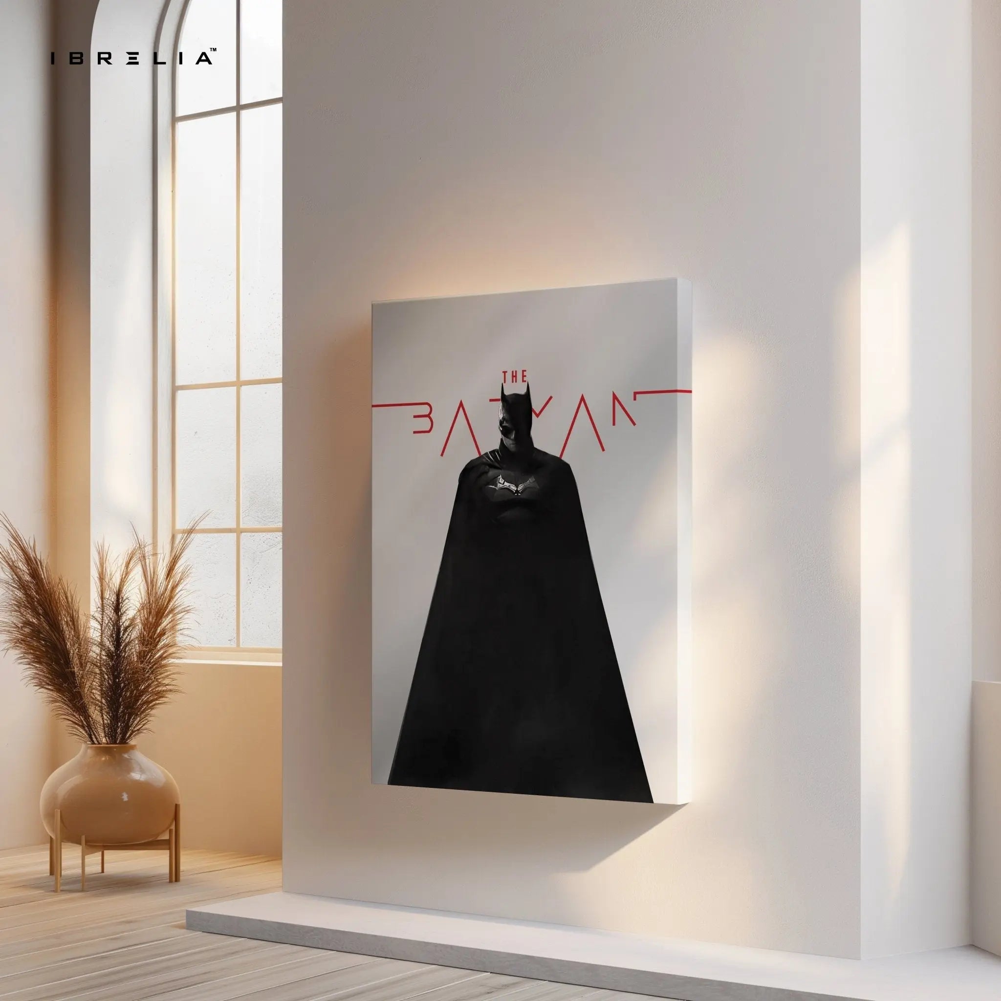 The Batman Minimal Noir Wall Frame | 4K Ultra Wrap Frame Wall Art in Pakistan | IBRELIA™ - IBRELIA