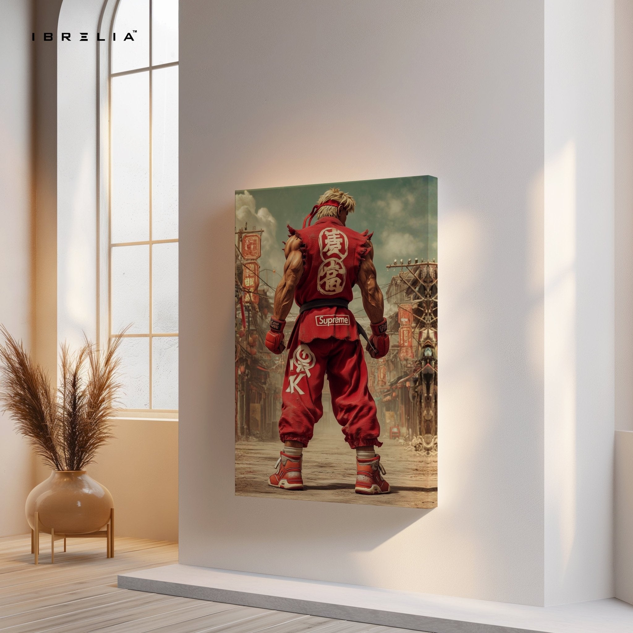 Supreme Fighter Wall Frame | 4K Ultra Wrap Frame Wall Art in Pakistan | IBRELIA™ - IBRELIA