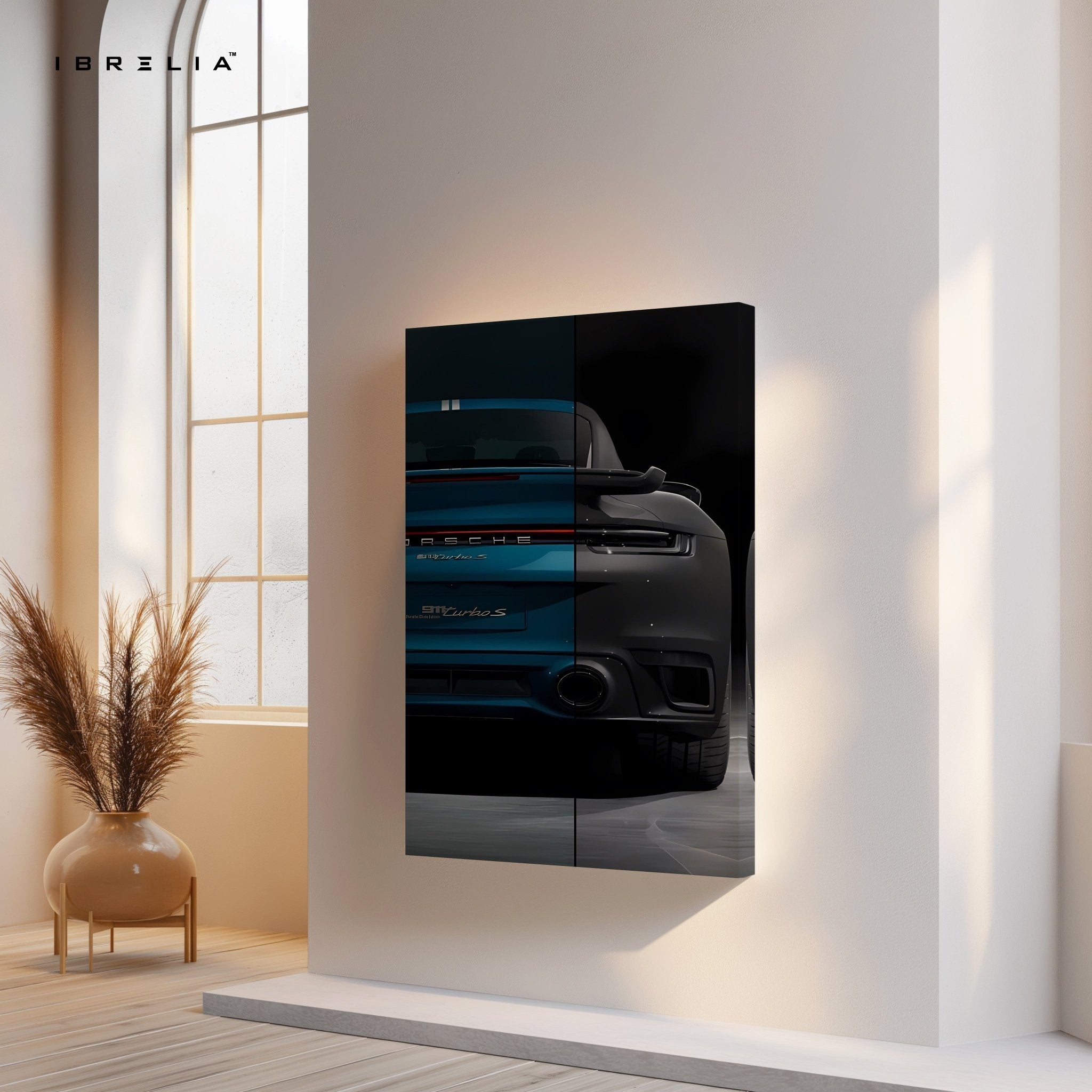 Porsche 911 Turbo S 4K Ultra Wrap Frame Wall Art in Pakistan | IBRELIA™ - IBRELIA