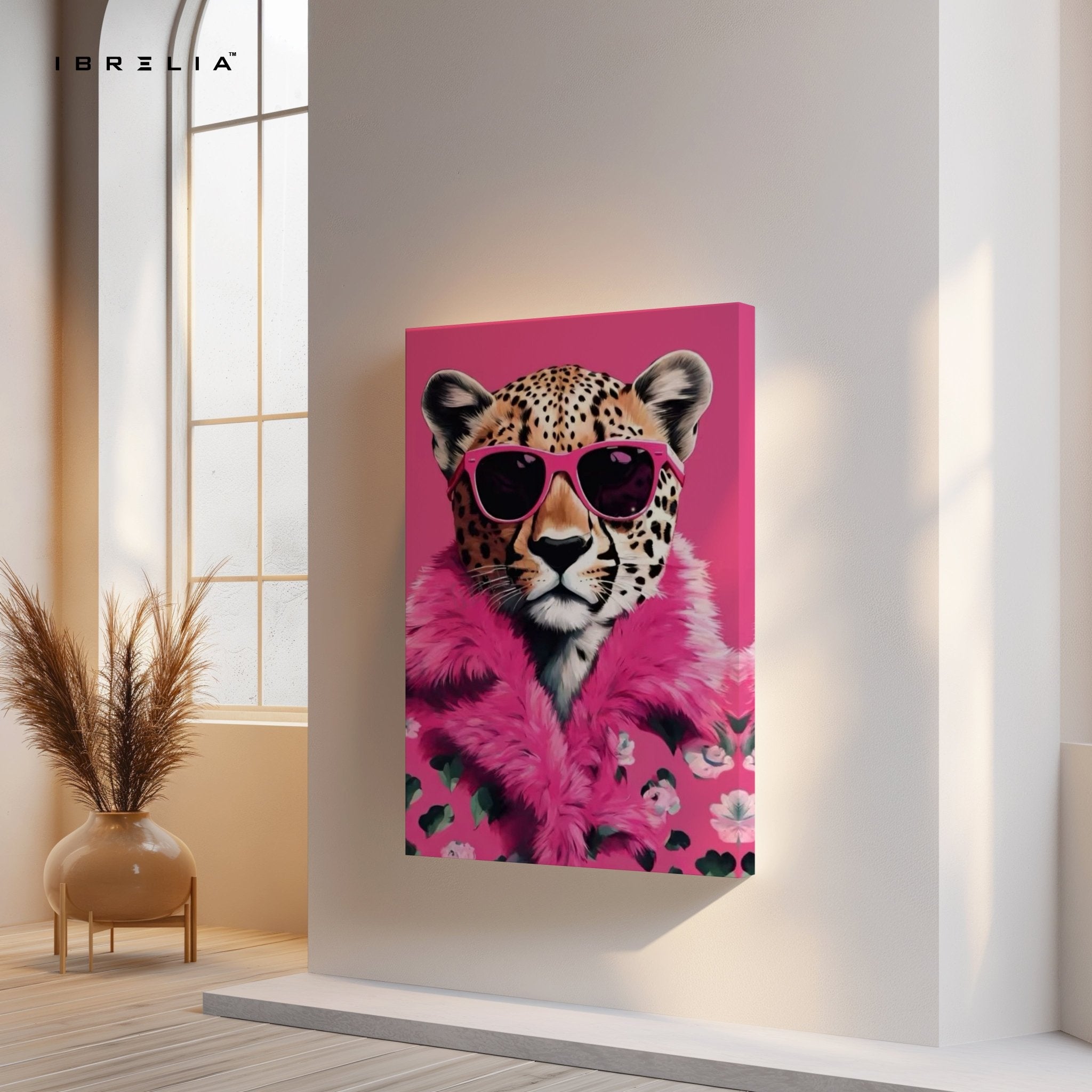 Fashion Cheetah Wall Frame | 4K Ultra Wrap Frame Wall Art in Pakistan | IBRELIA™ - IBRELIA