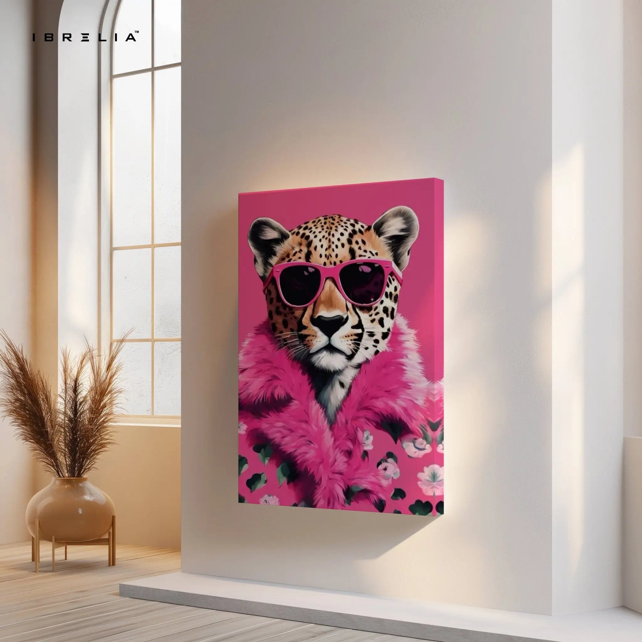 Fashion Cheetah Wall Frame | 4K Ultra Wrap Frame Wall Art in Pakistan | IBRELIA™ - IBRELIA