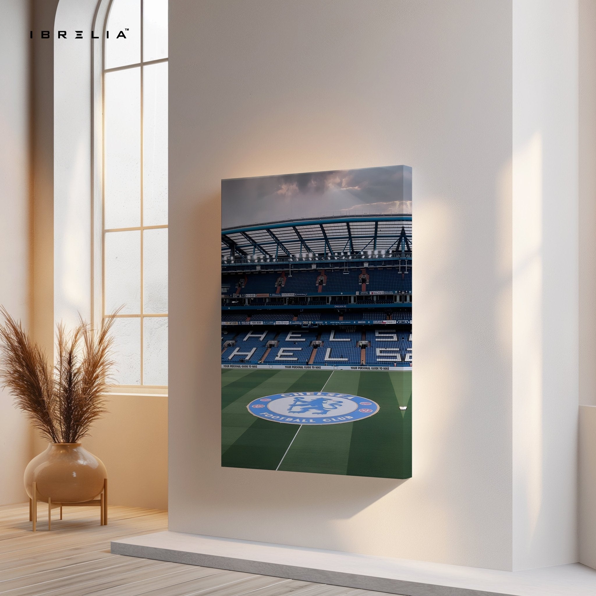 Chelsea FC Stadium Wall Art – Stamford Bridge Edition | IBRELIA™ - IBRELIA