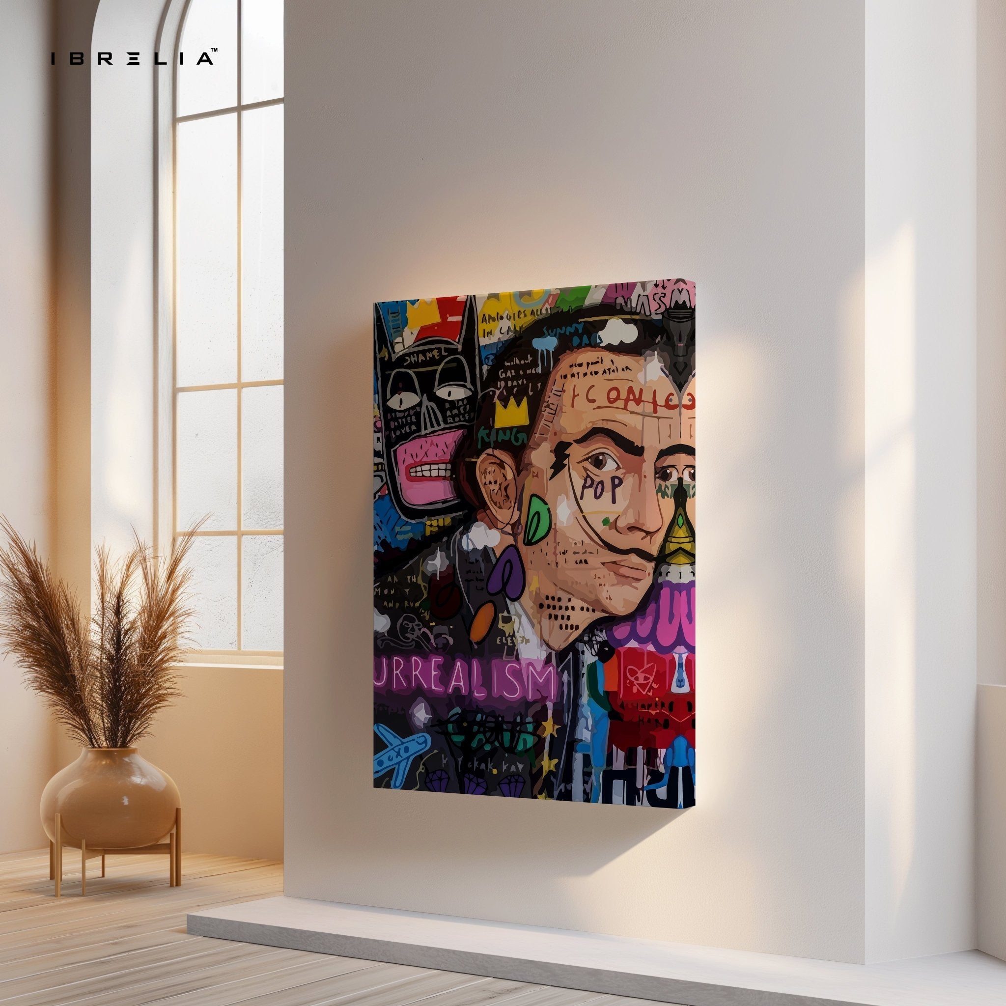 Salvador Surrealism Pop Art – 4K Ultra Wrap Frame Wall Art in Pakistan | IBRELIA™ - IBRELIA