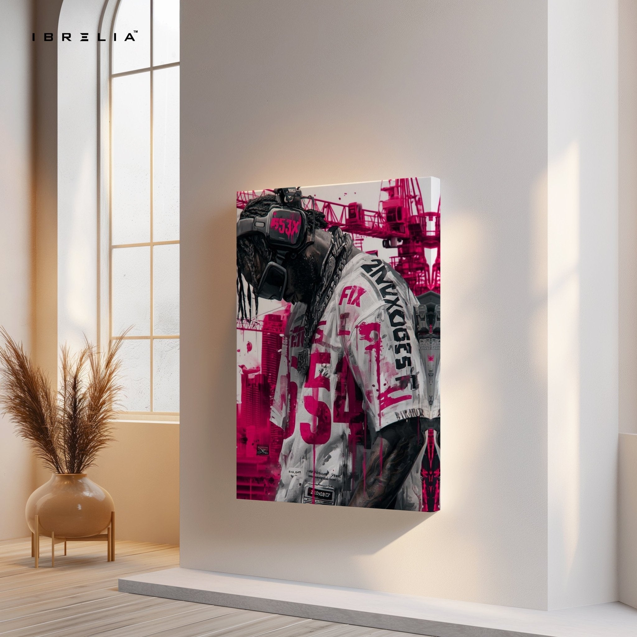 Urban Drip Wall Frame | Streetwear Graffiti Art | 4K Ultra Wrap Frame Wall Art in Pakistan | IBRELIA™ - IBRELIA