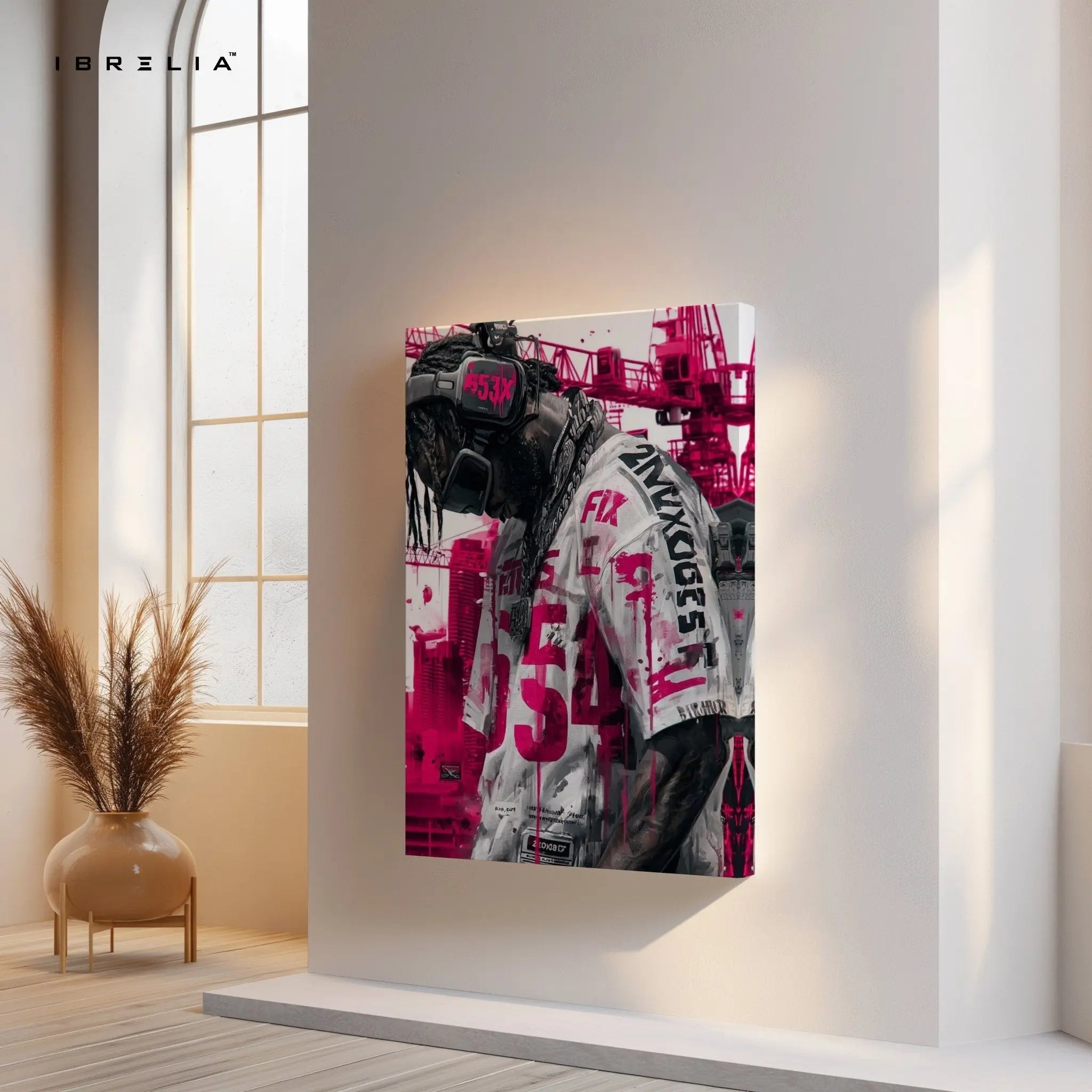 Urban Drip Wall Frame | Streetwear Graffiti Art | 4K Ultra Wrap Frame Wall Art in Pakistan | IBRELIA™ - IBRELIA