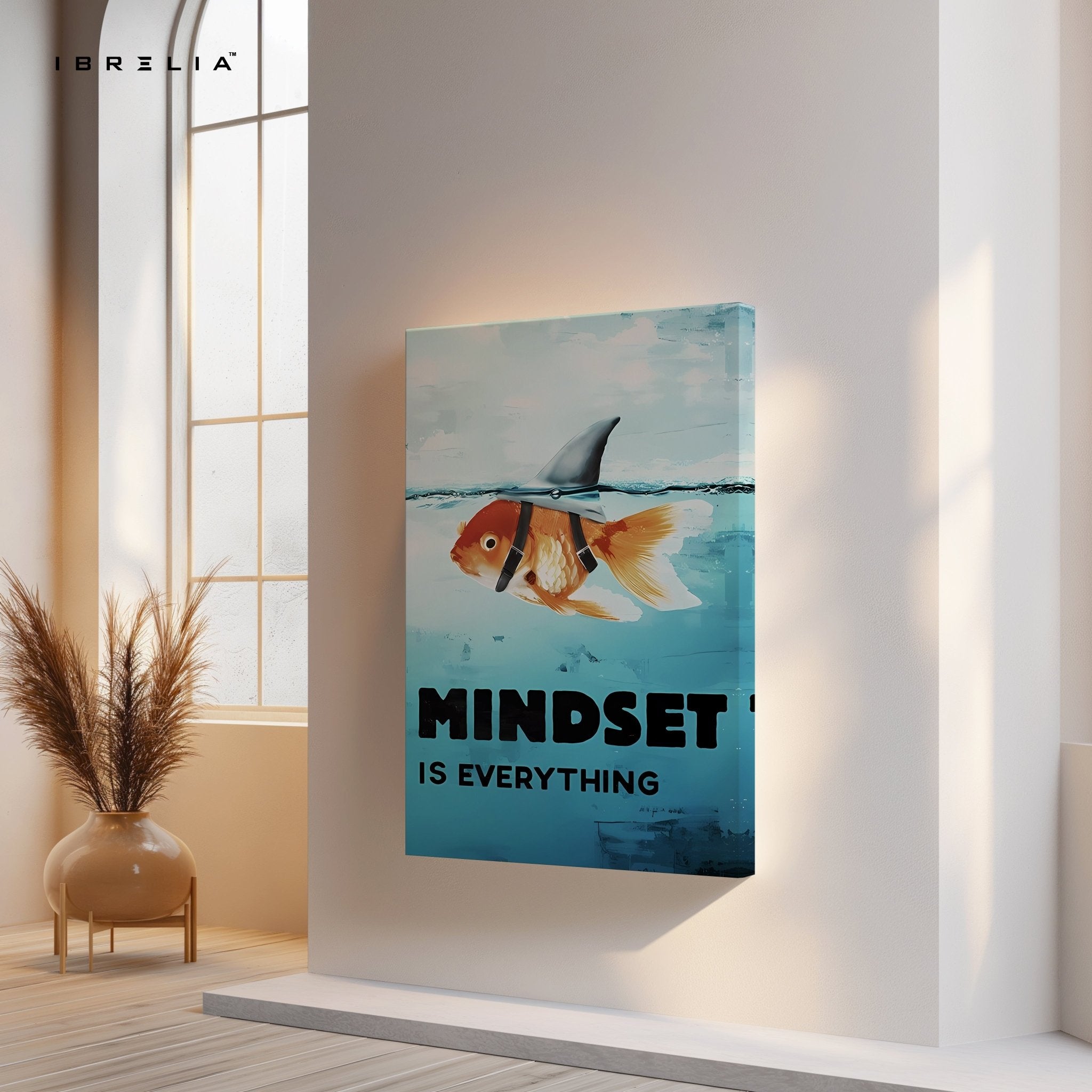 Mindset Is Everything 4K Motivational Wall Art in Pakistan | IBRELIA™ - IBRELIA