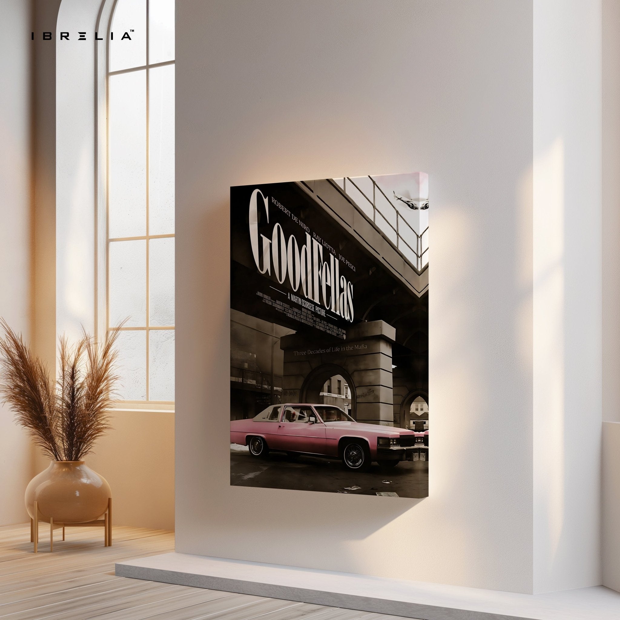 Goodfellas – Pink Cadillac Edition 4K Ultra Wrap Frame Wall Art in Pakistan | IBRELIA™ - IBRELIA