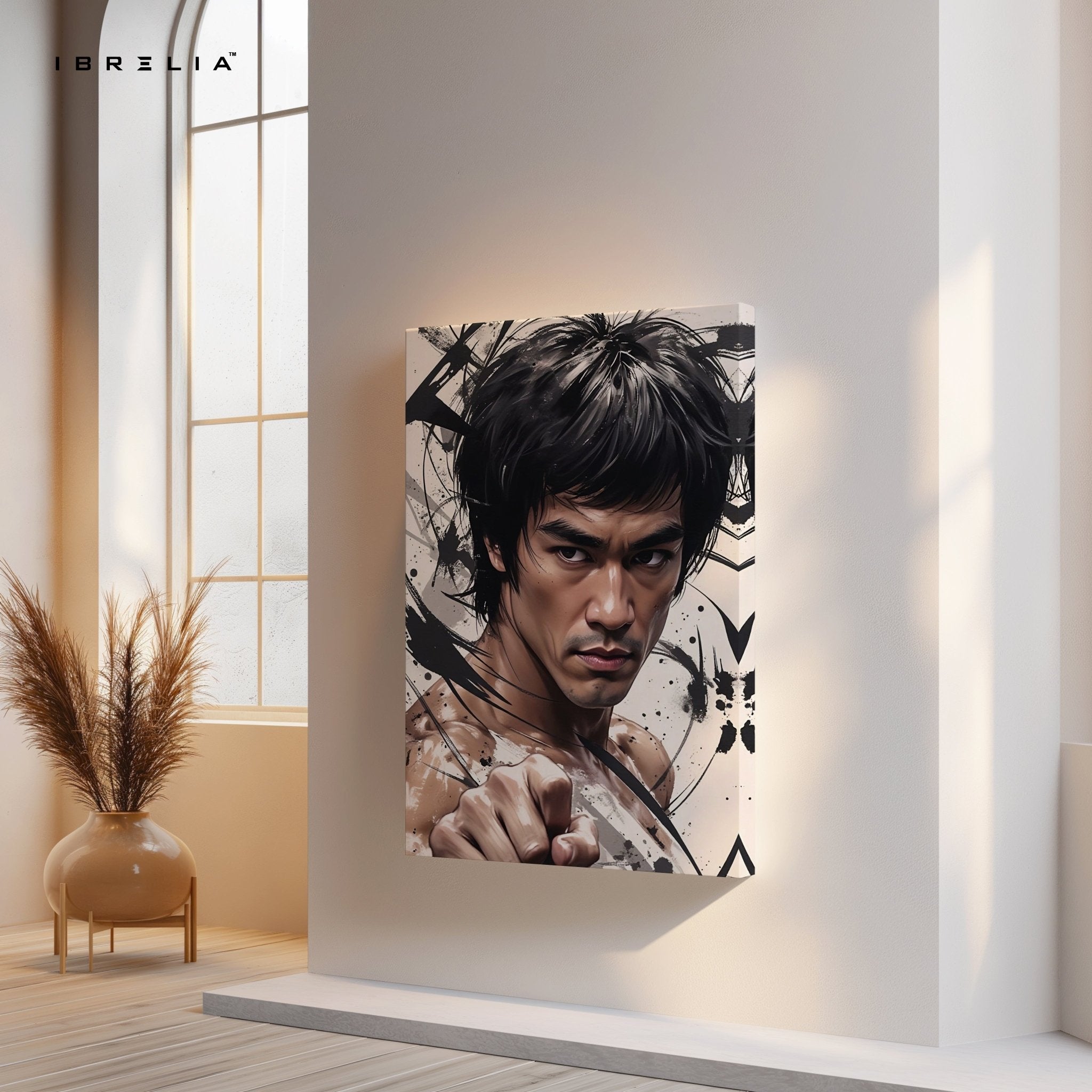 Bruce Lee Legacy Wall Frame | 4K Ultra Wrap Frame Wall Art in Pakistan | IBRELIA™ - IBRELIA