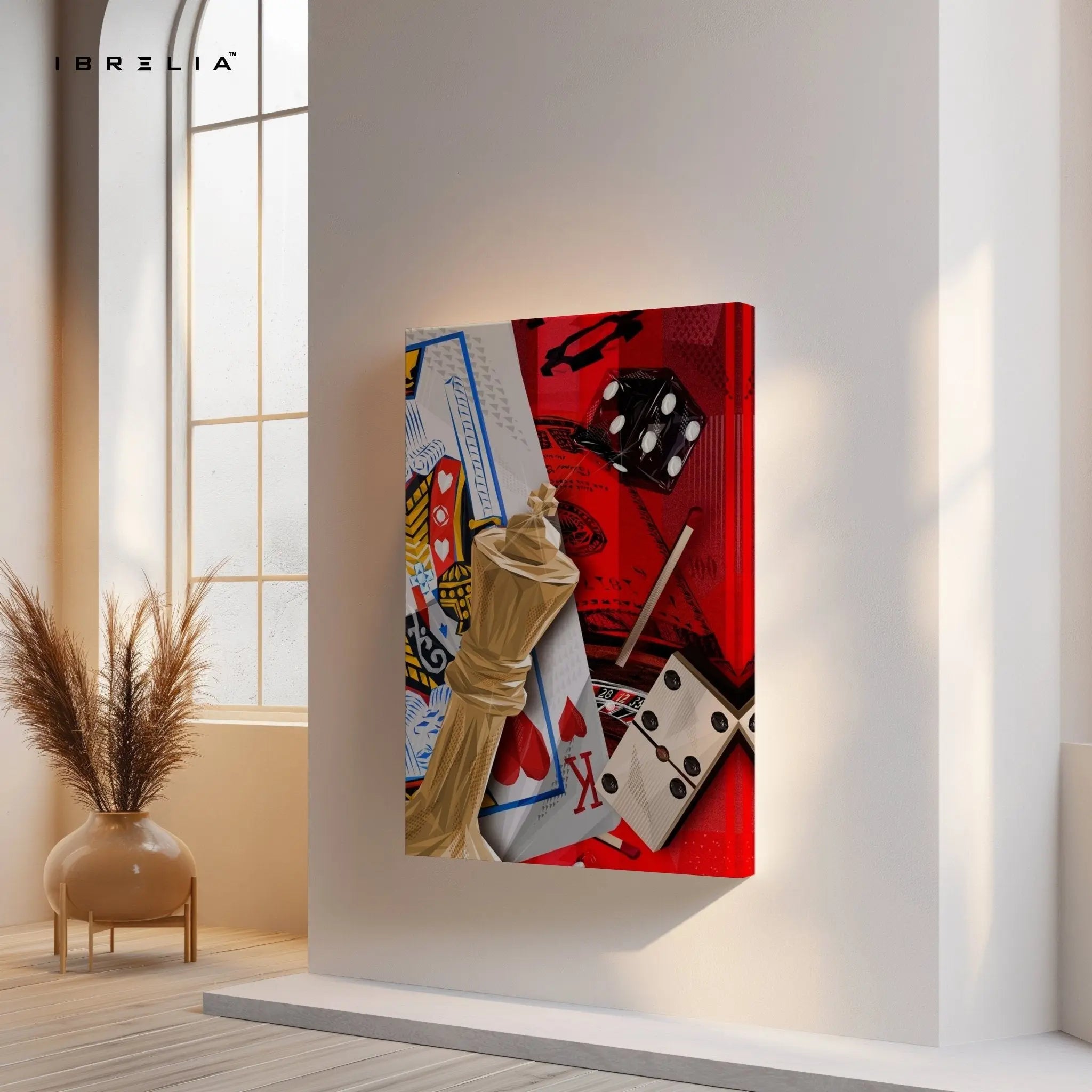 Royal Flush Wall Frame | 4K Ultra Wrap Frame Wall Art in Pakistan | IBRELIA™ - IBRELIA