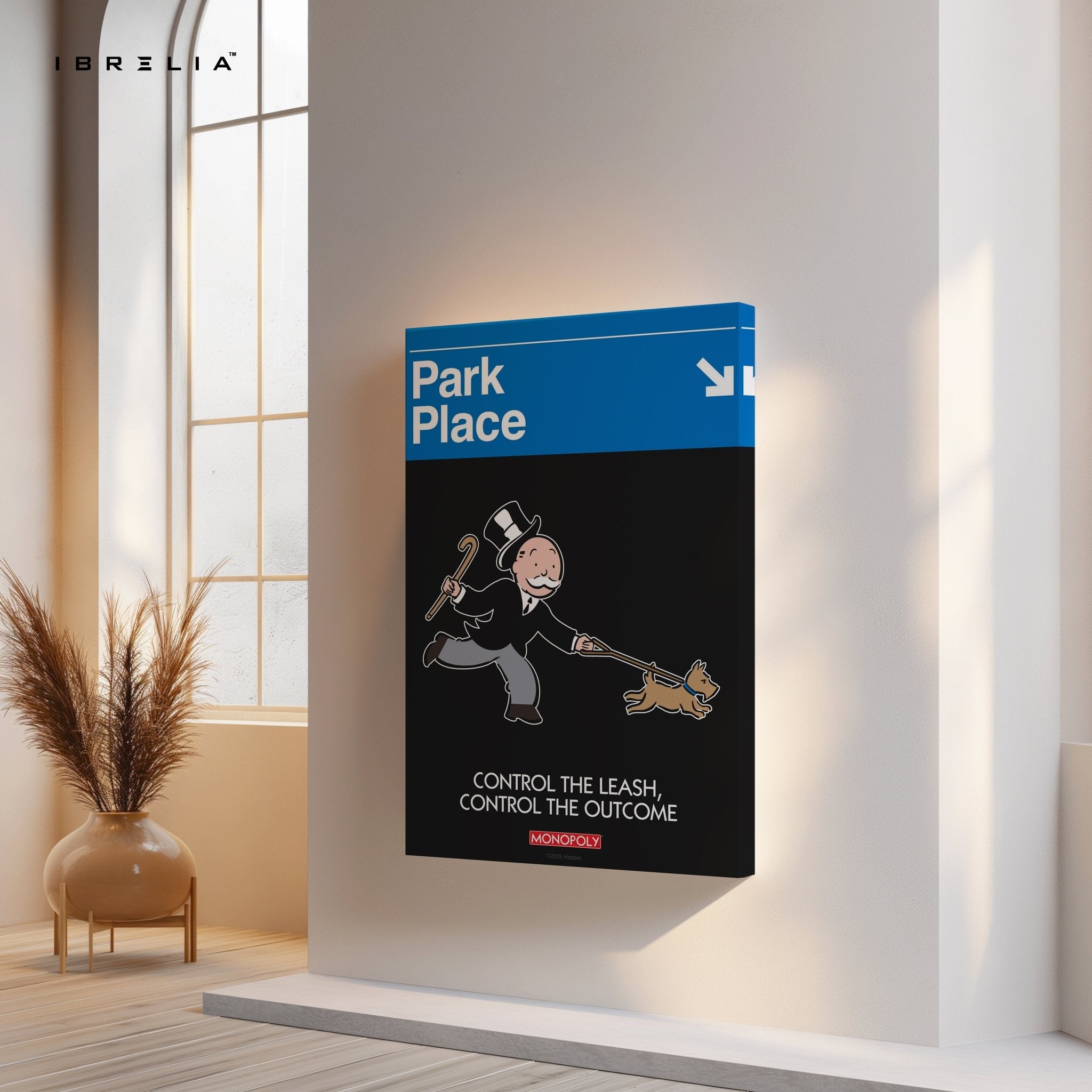 Monopoly “Baltic Avenue” Wall Art – Great Leaders Steer, Not Follow | IBRELIA™ - IBRELIA