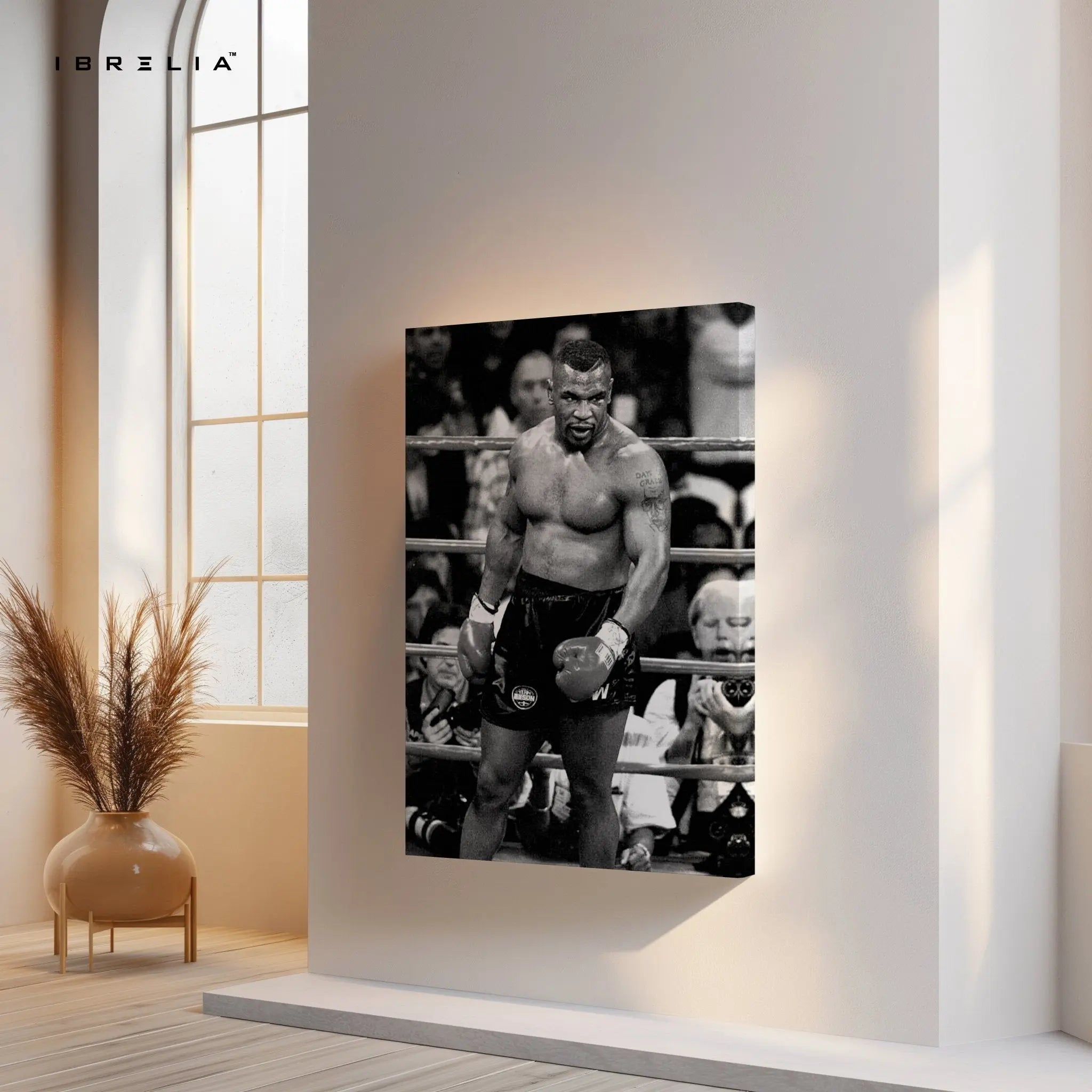 Mike Tyson – The Iron Legend 4K Ultra Wrap Frame Wall Art in Pakistan | IBRELIA™ - IBRELIA