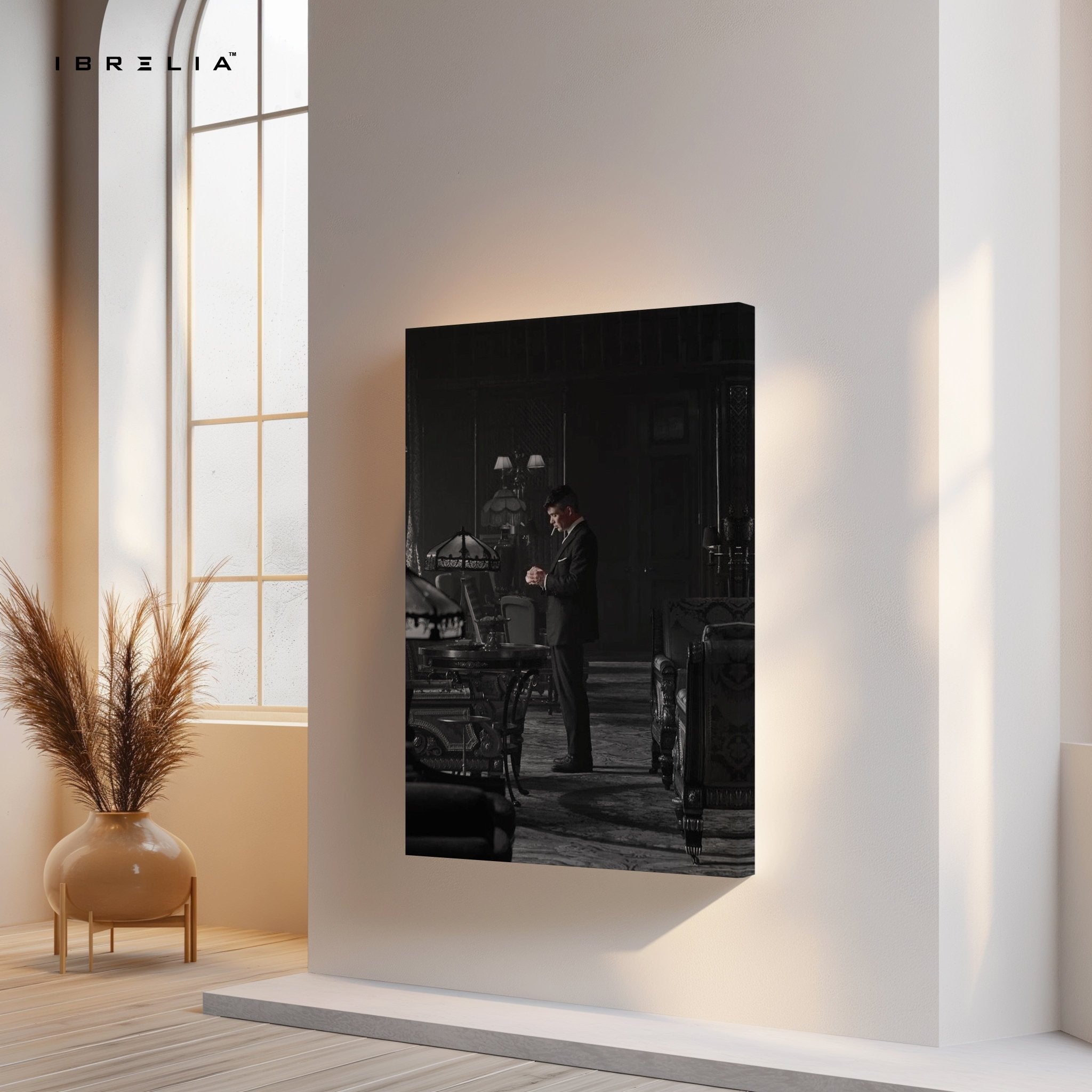 Thomas Shelby Peaky Blinders 4K Ultra Wrap Frame Wall Art in Pakistan | IBRELIA™ - IBRELIA