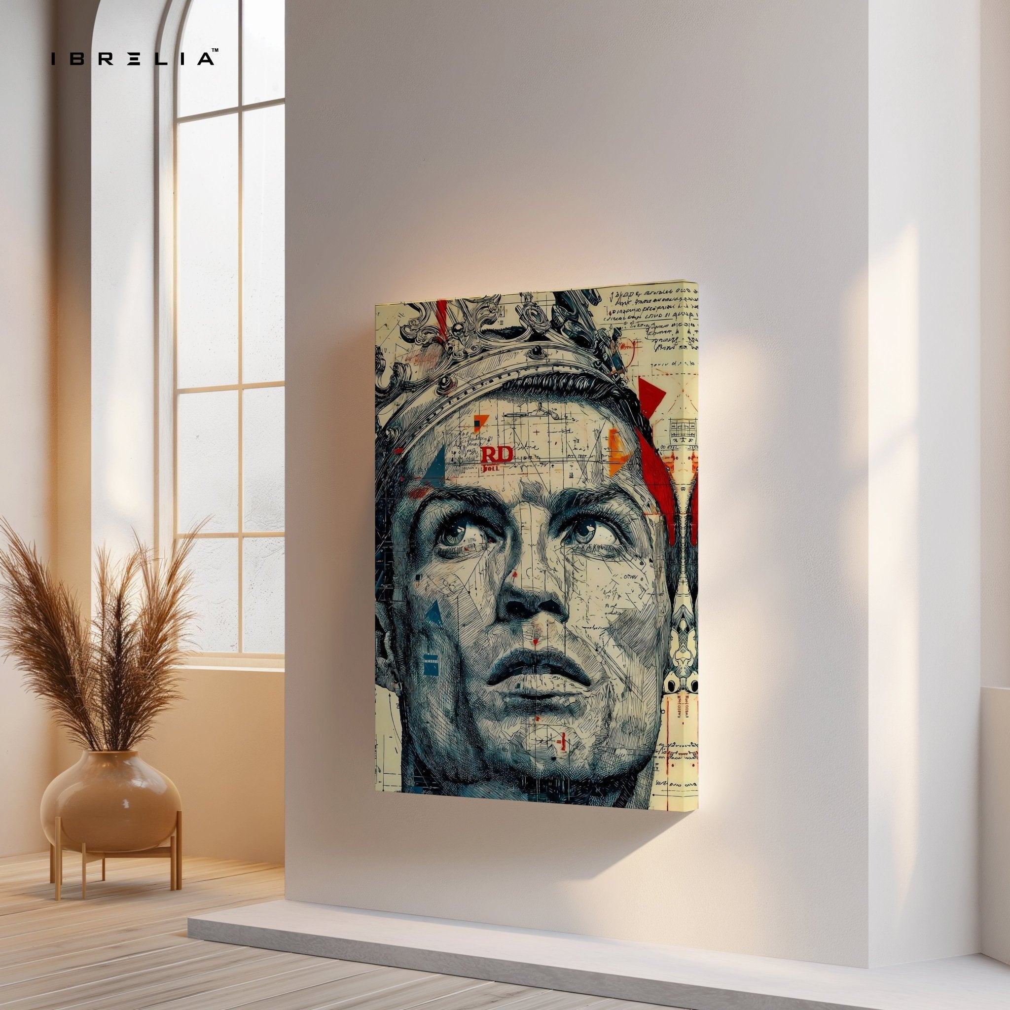 Ronaldo Crown Wall Frame | 4K Ultra Wrap Frame Wall Art in Pakistan | IBRELIA™ - IBRELIA