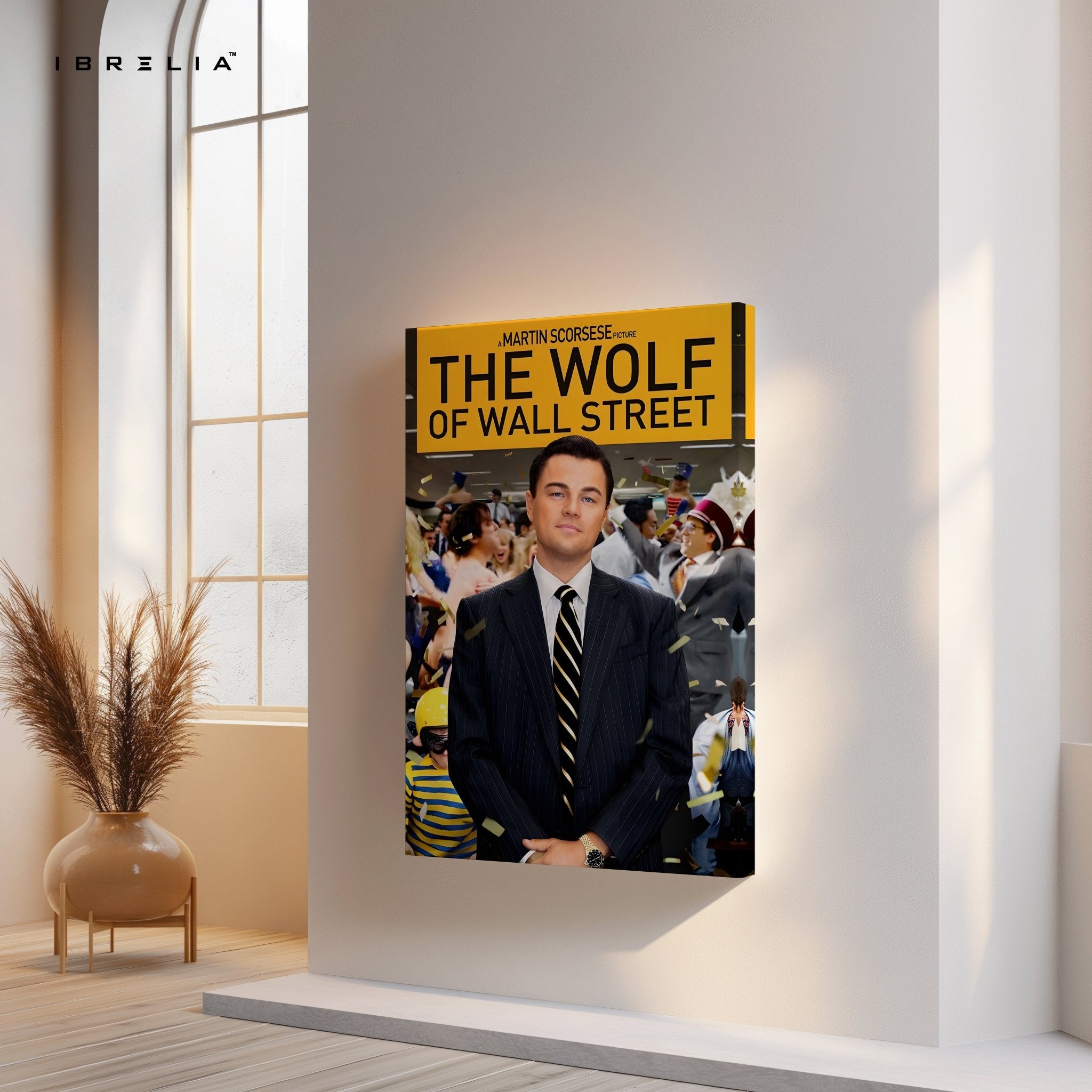 The Wolf of Wall Street Wall Frame | 4K Ultra Wrap Frame Wall Art in Pakistan | IBRELIA™ - IBRELIA