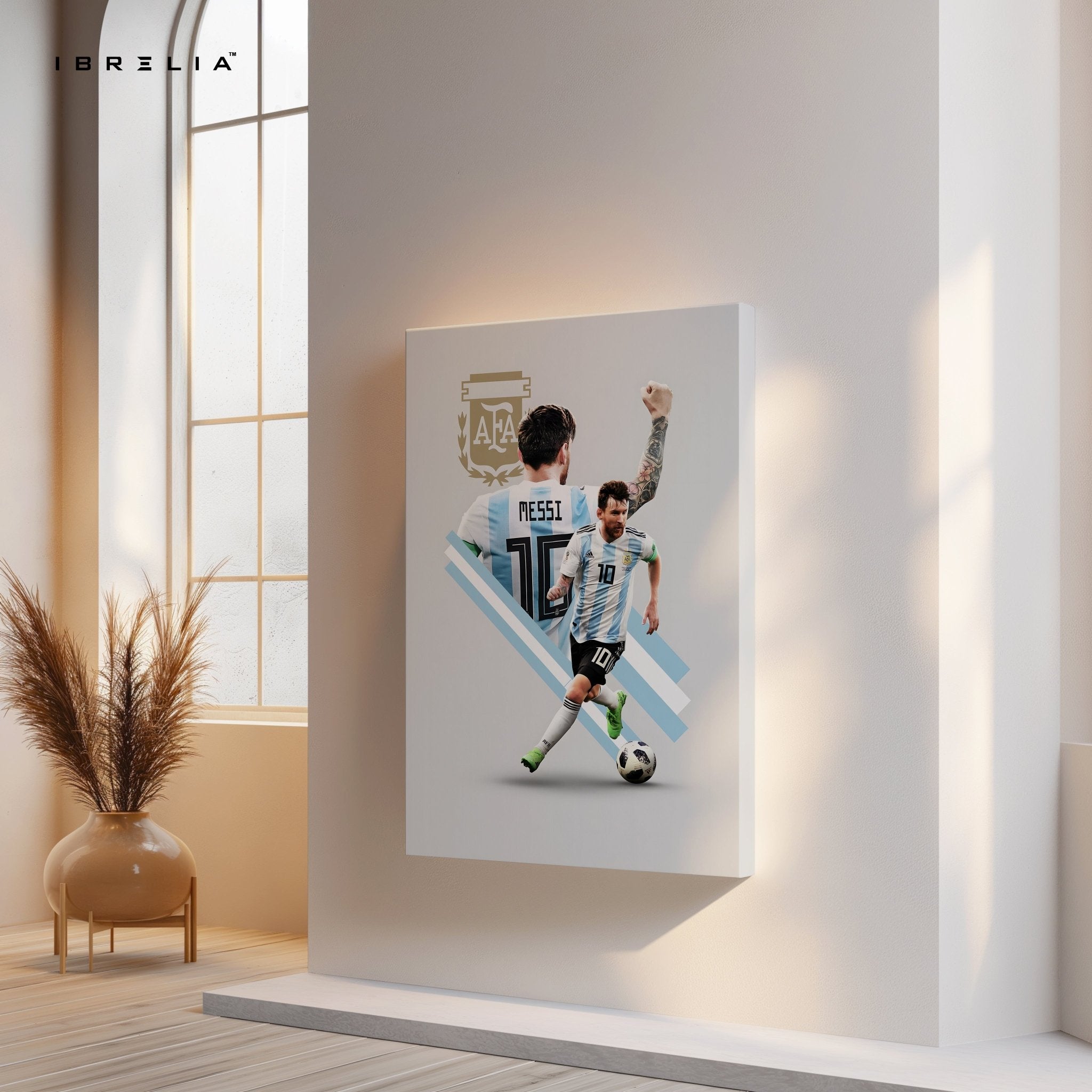 Lionel Messi Wall Art – AFA Edition | IBRELIA™ - IBRELIA