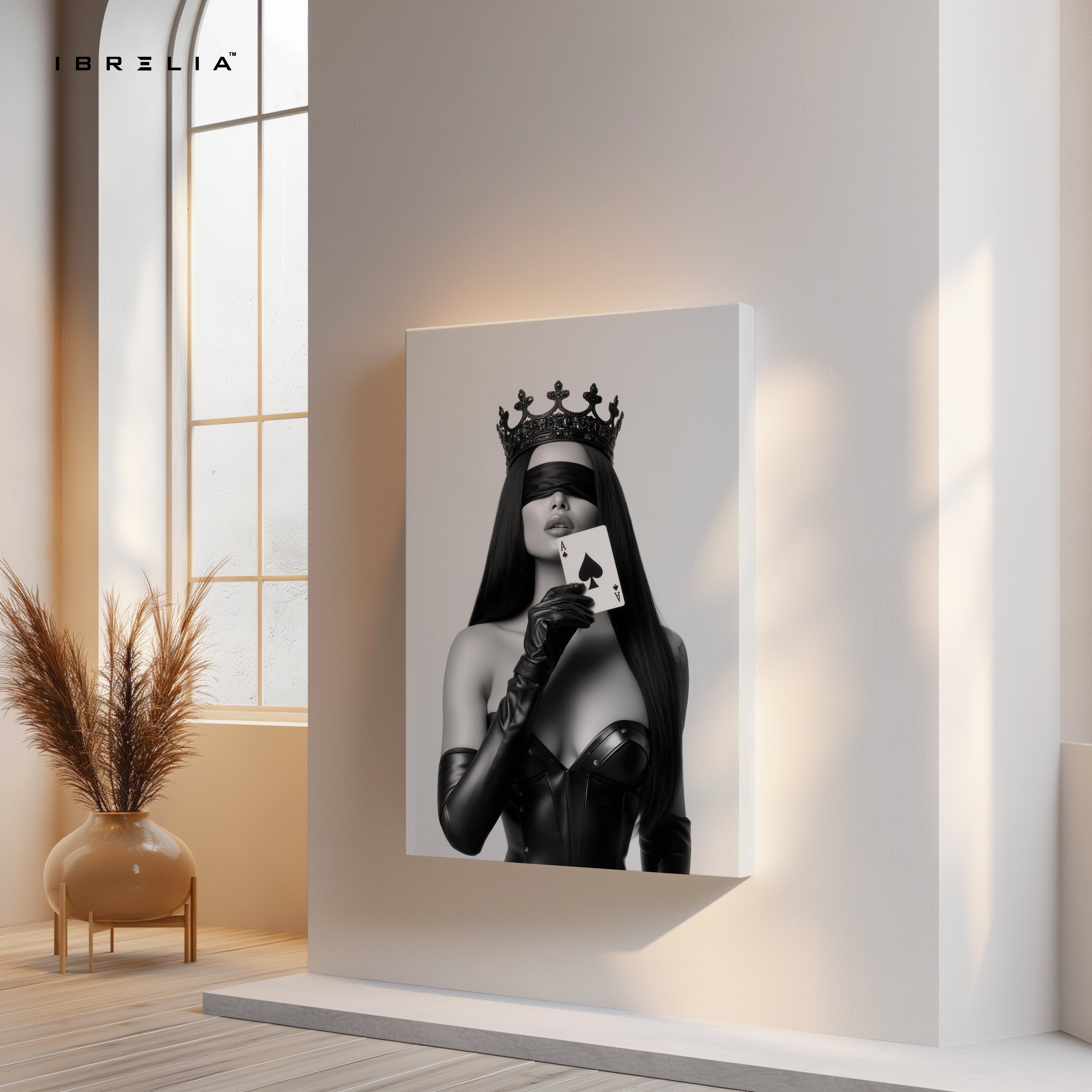 Ace Queen Wall Frame | 4K Ultra Wrap Frame Wall Art in Pakistan | IBRELIA™