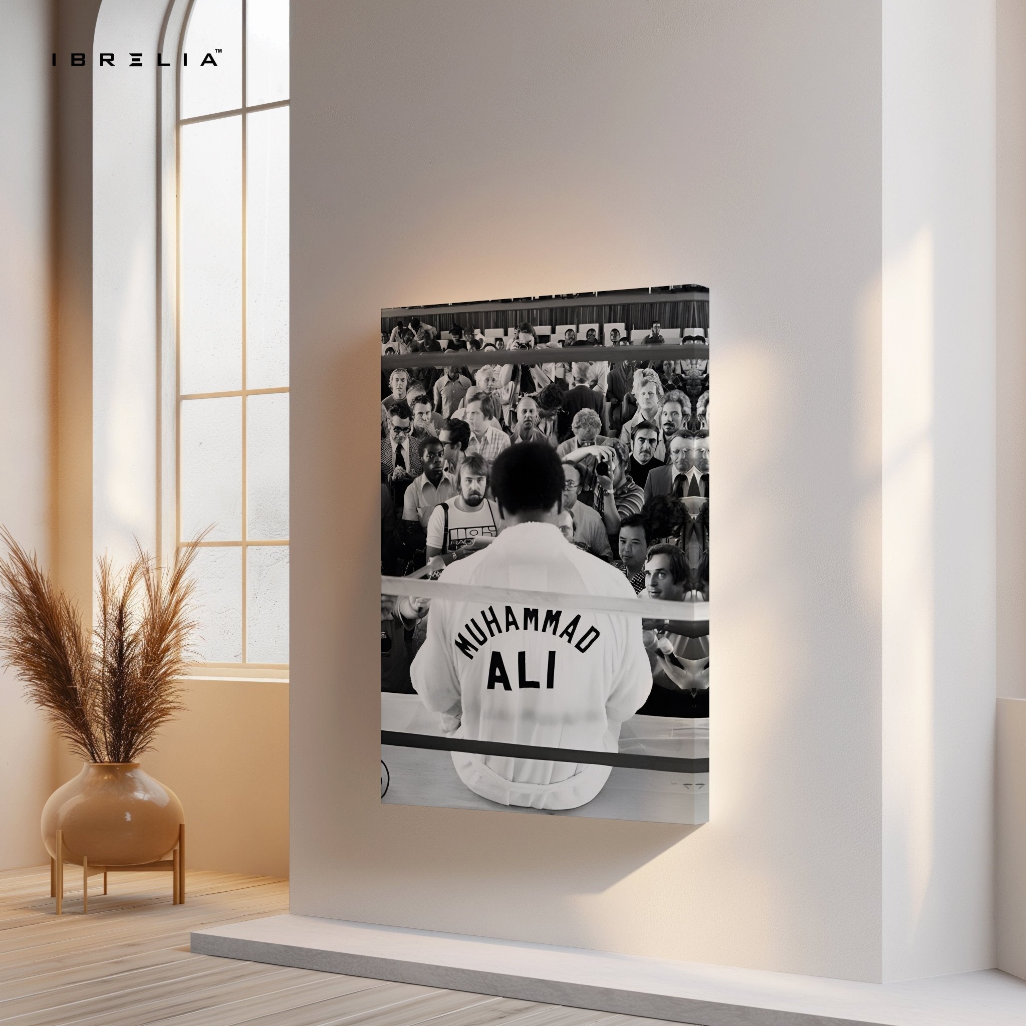 Muhammad Ali The Champion – 4K Ultra Wrap Frame Wall Art in Pakistan | IBRELIA™ - IBRELIA