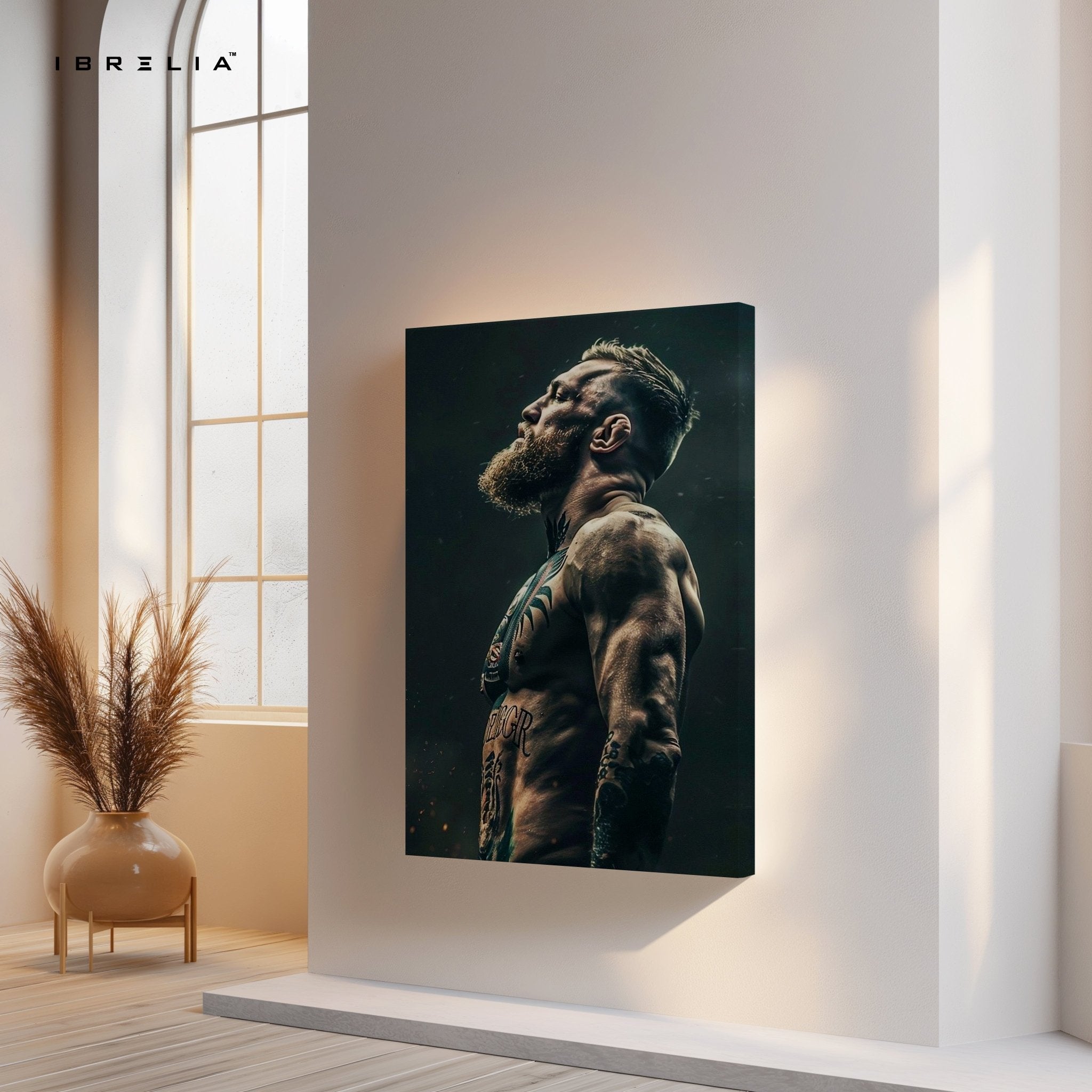 The Fighter’s Spirit Wall Frame | 4K Ultra Wrap Frame Wall Art in Pakistan | IBRELIA™ - IBRELIA
