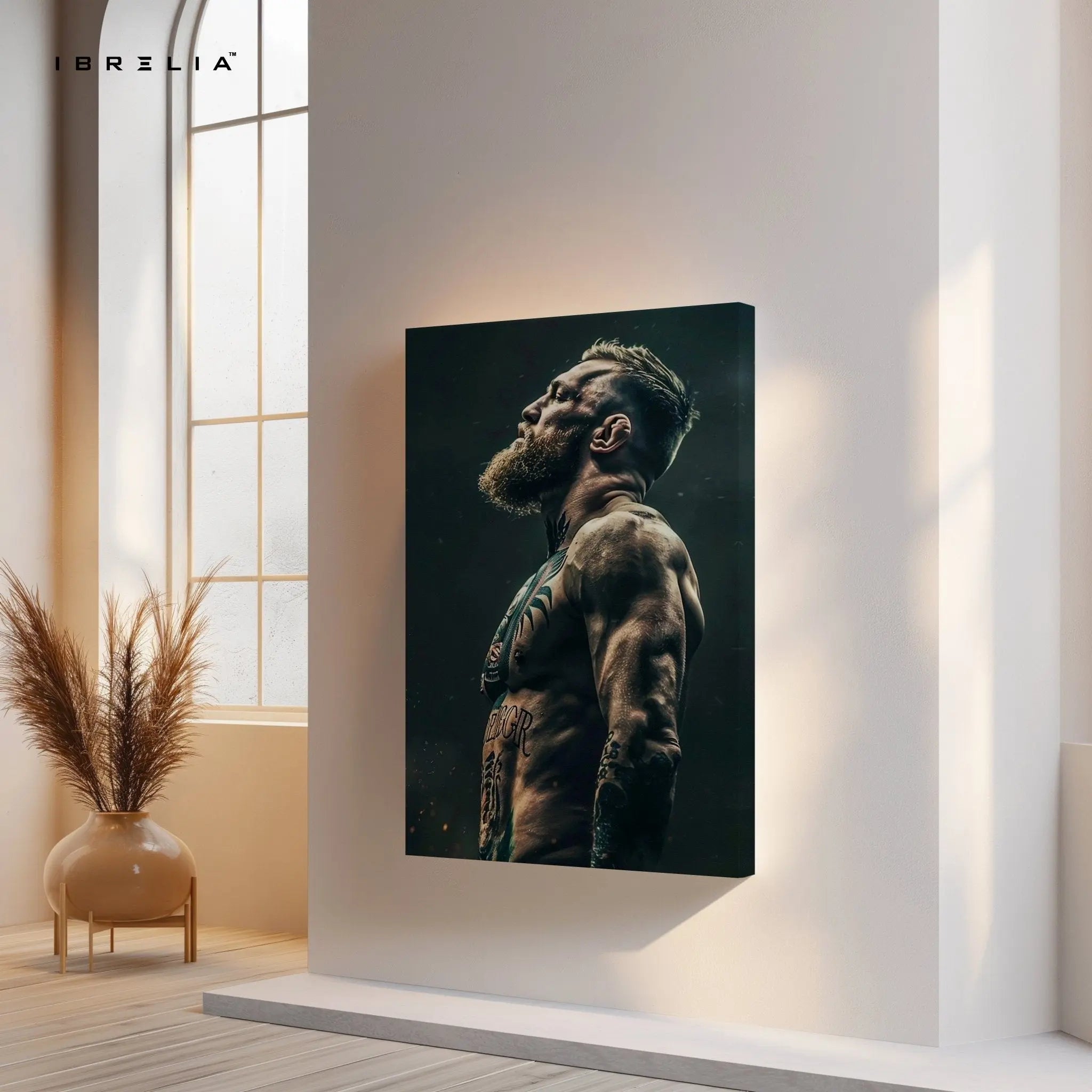 The Fighter’s Spirit Wall Frame | 4K Ultra Wrap Frame Wall Art in Pakistan | IBRELIA™ - IBRELIA