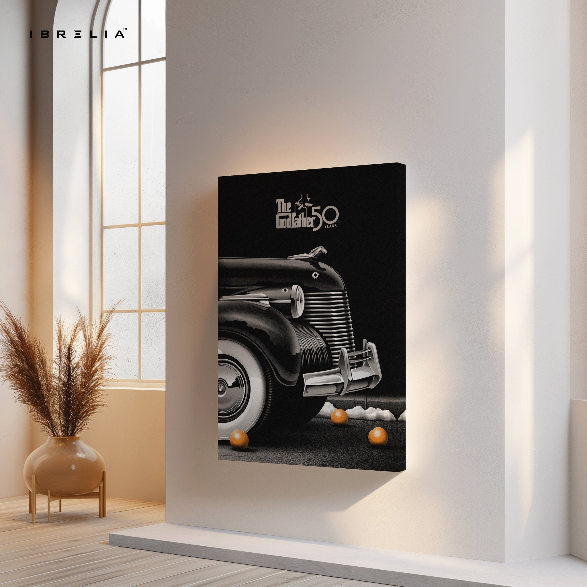 The Godfather 50th Anniversary – Classic Car Edition 4K Ultra Wrap Frame Wall Art in Pakistan | IBRELIA™ - IBRELIA
