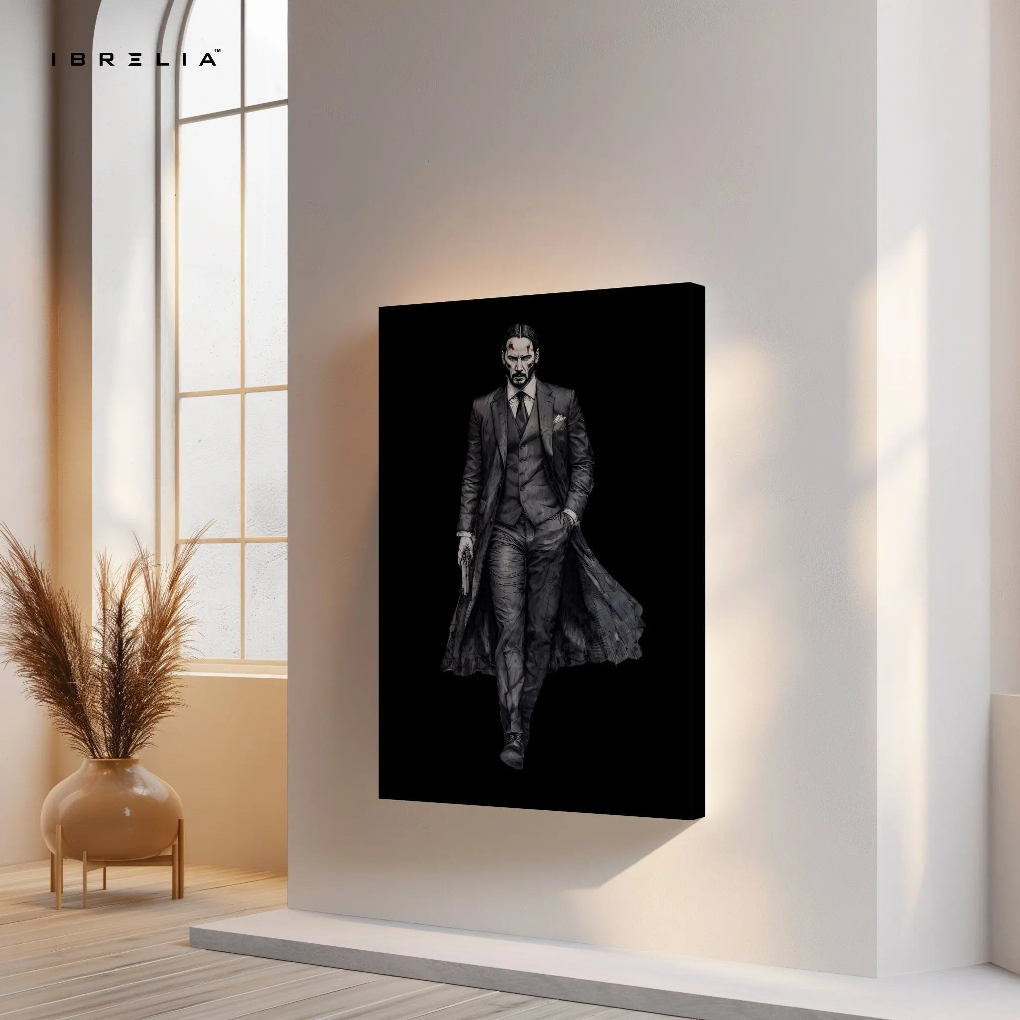 John Wick – 4K Ultra Wrap Frame Wall Art in Pakistan | IBRELIA™ - IBRELIA