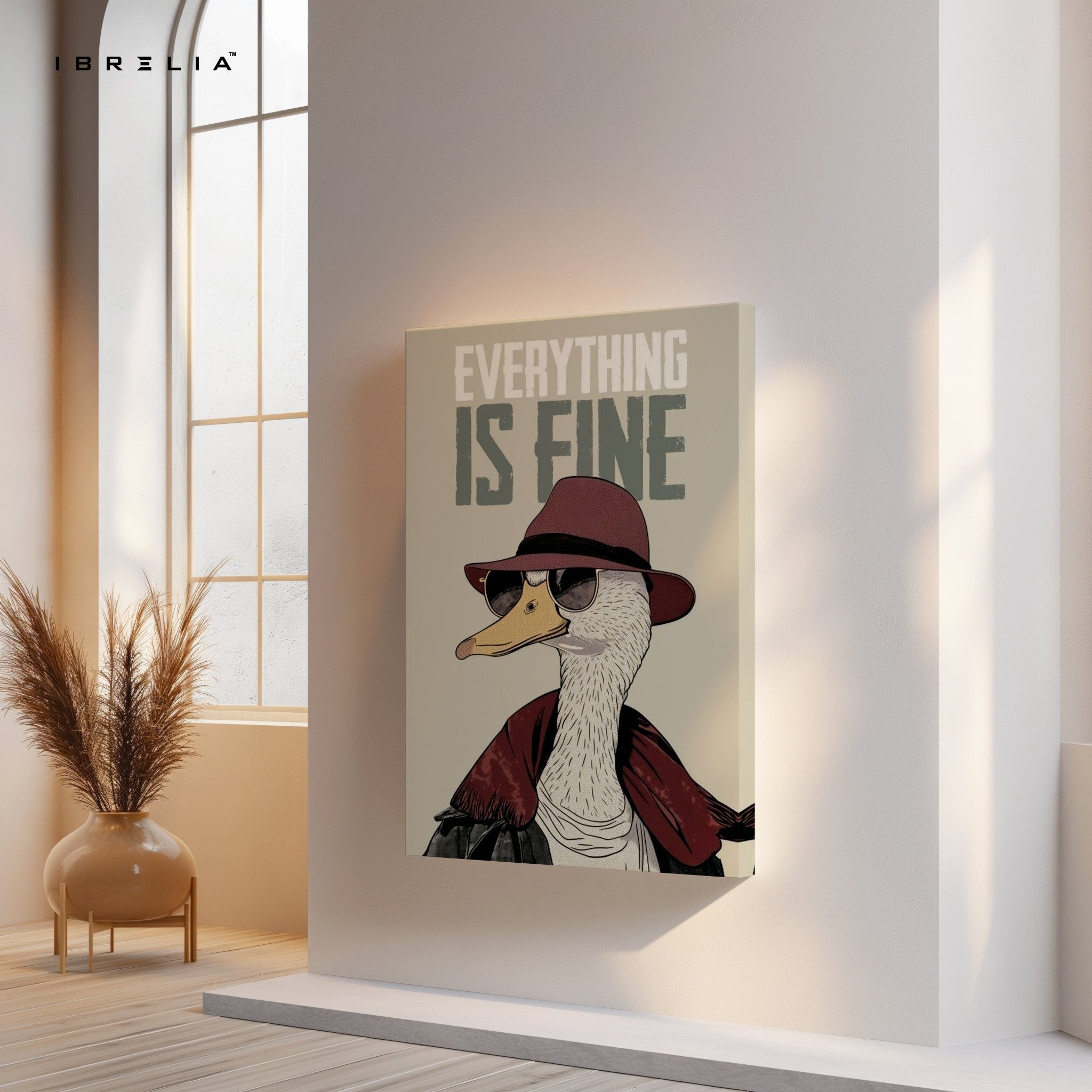Everything Is Fine Wall Frame | 4K Ultra Wrap Frame Wall Art in Pakistan | IBRELIA™ - IBRELIA