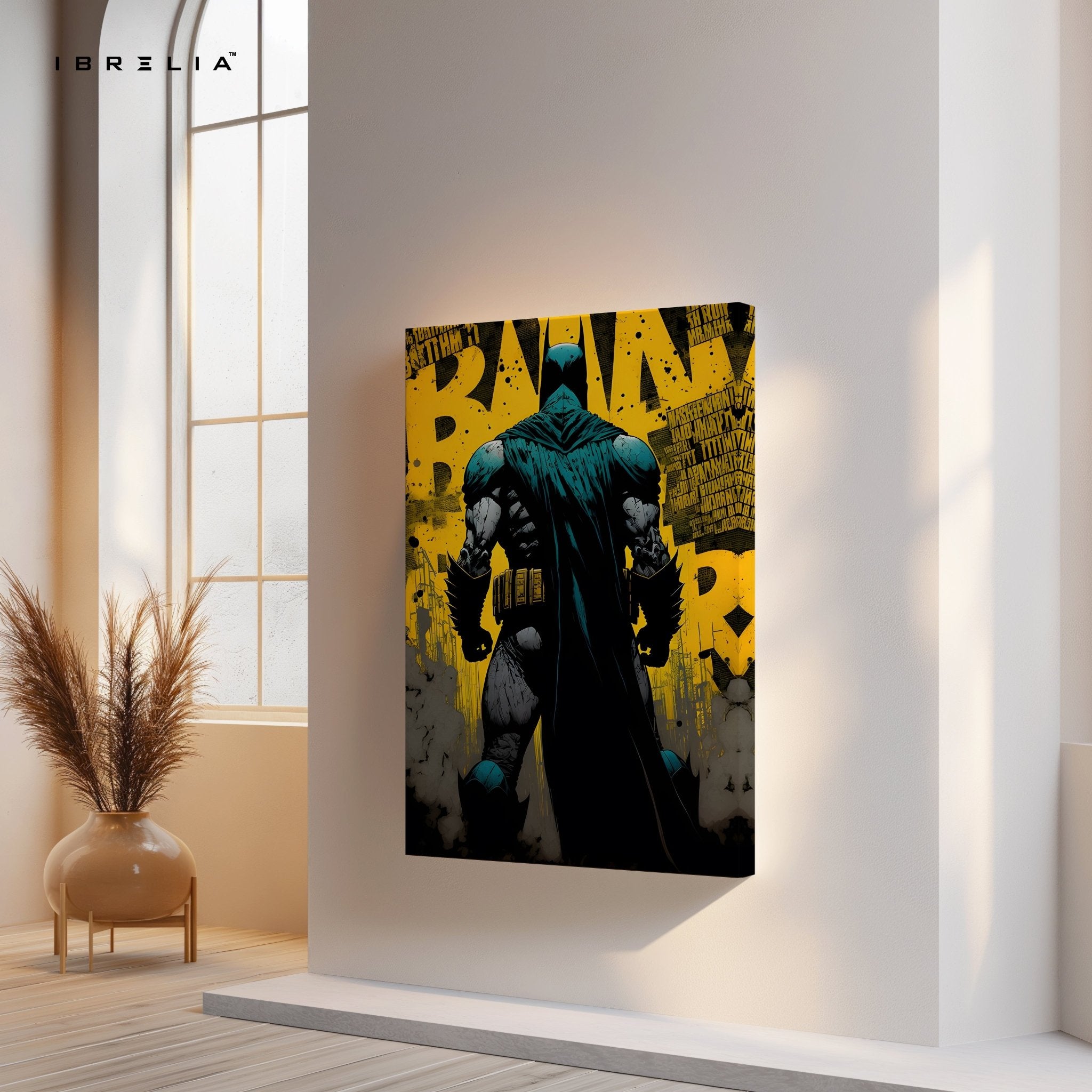 Batman Shadow Warrior Wall Frame | 4K Ultra Wrap Frame Wall Art in Pakistan | IBRELIA™ - IBRELIA