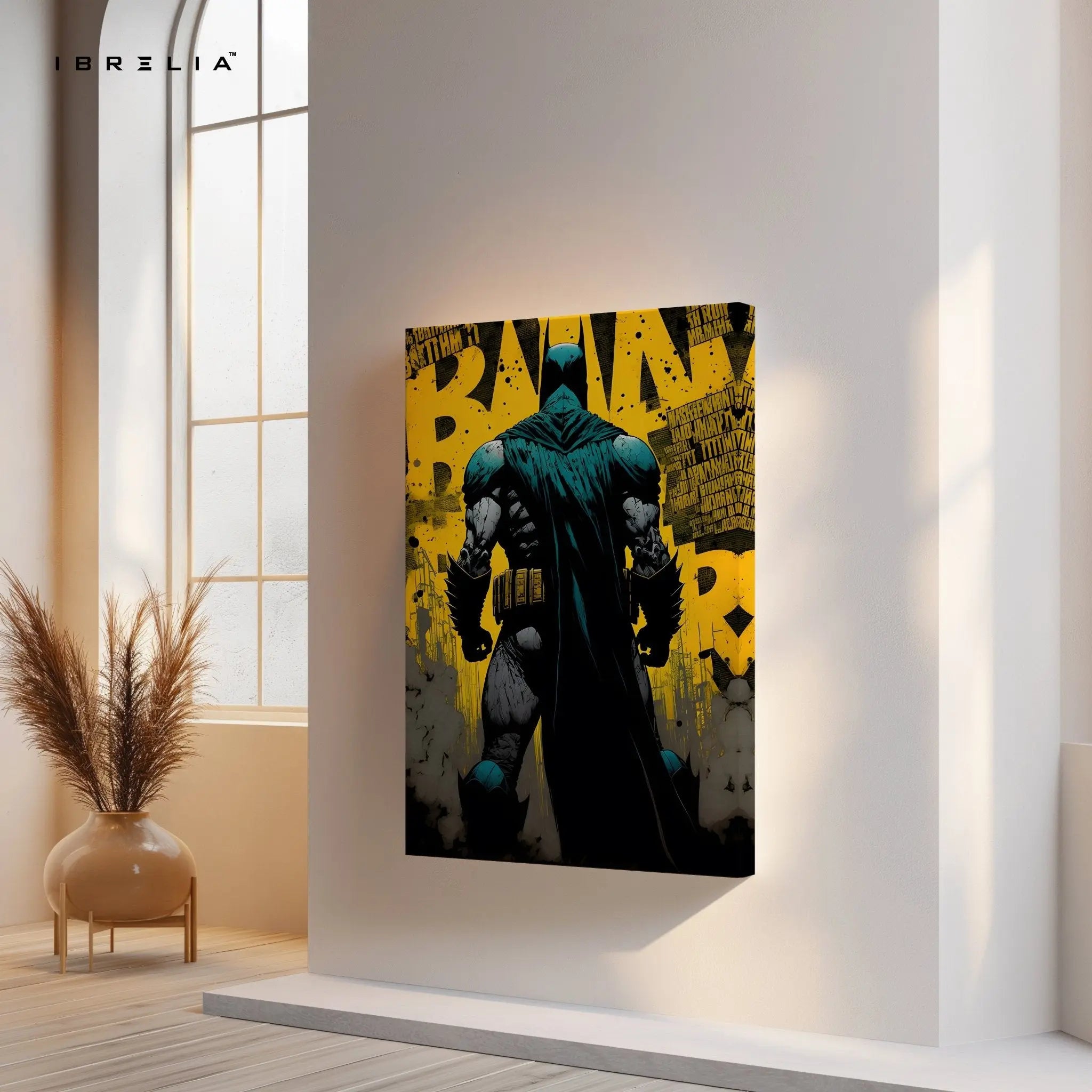 Batman Shadow Warrior Wall Frame | 4K Ultra Wrap Frame Wall Art in Pakistan | IBRELIA™ - IBRELIA