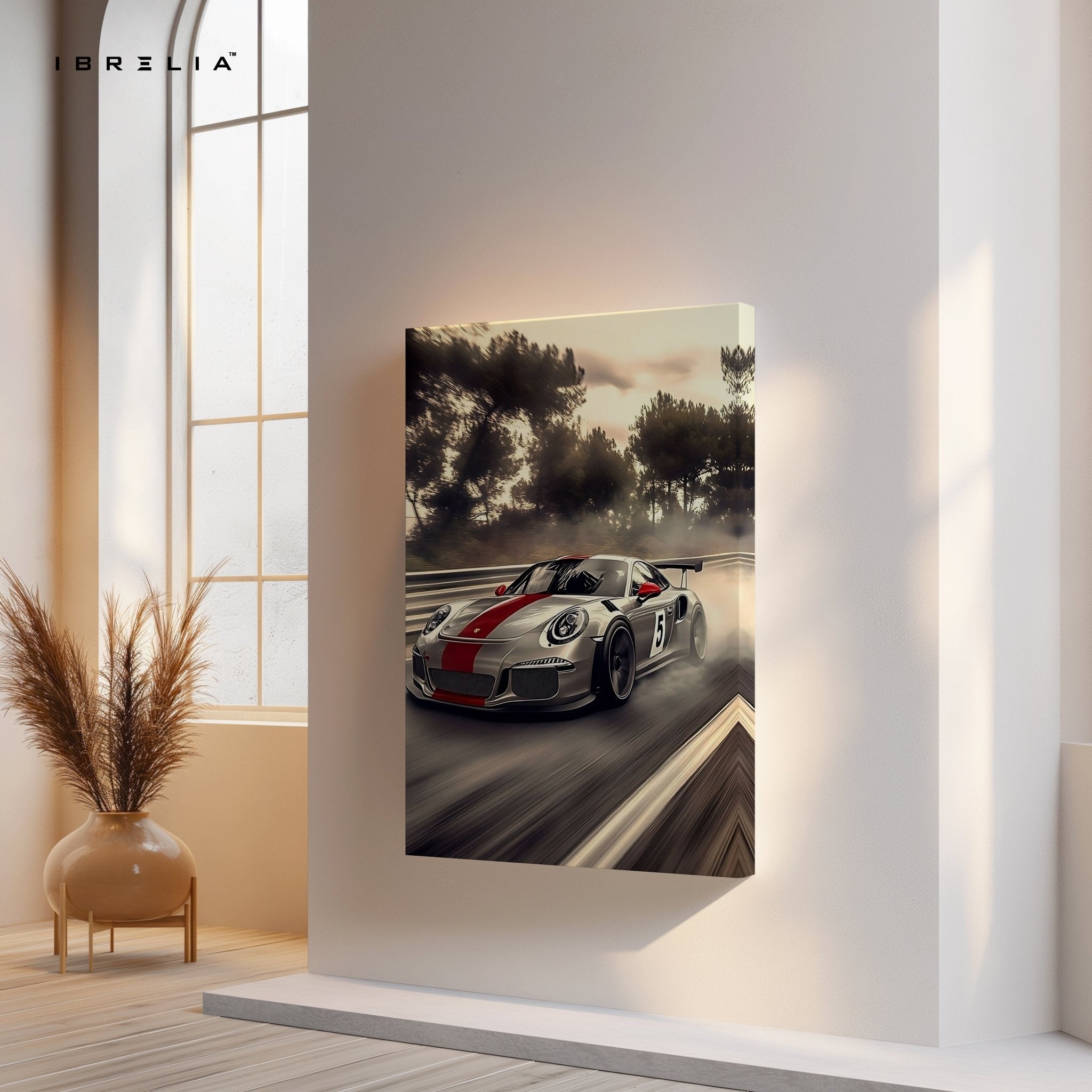 Porsche GT3 RS Racing Edition – 4K Ultra Wrap Frame Wall Art in Pakistan | IBRELIA™ - IBRELIA