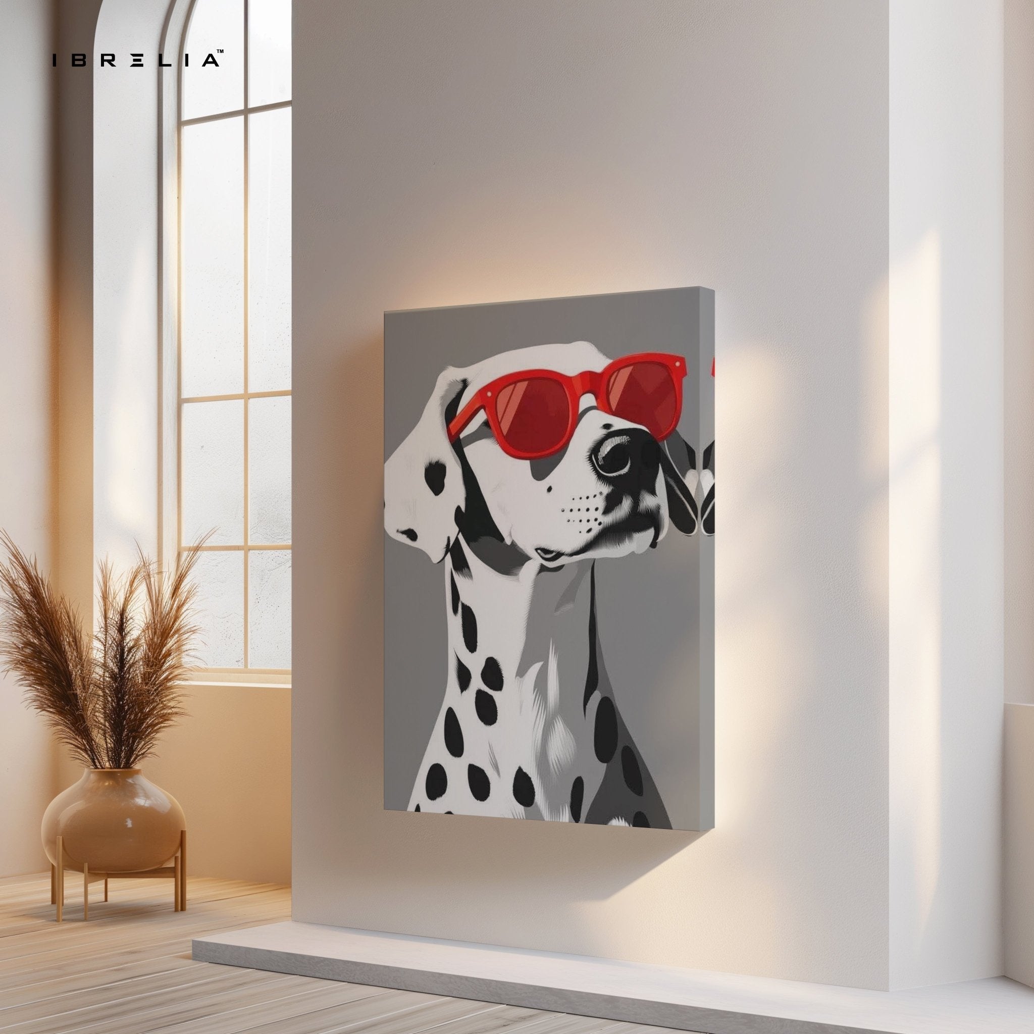 Dalmatian Cool Shades Wall Frame | 4K Ultra Wrap Frame Wall Art in Pakistan | IBRELIA™ - IBRELIA