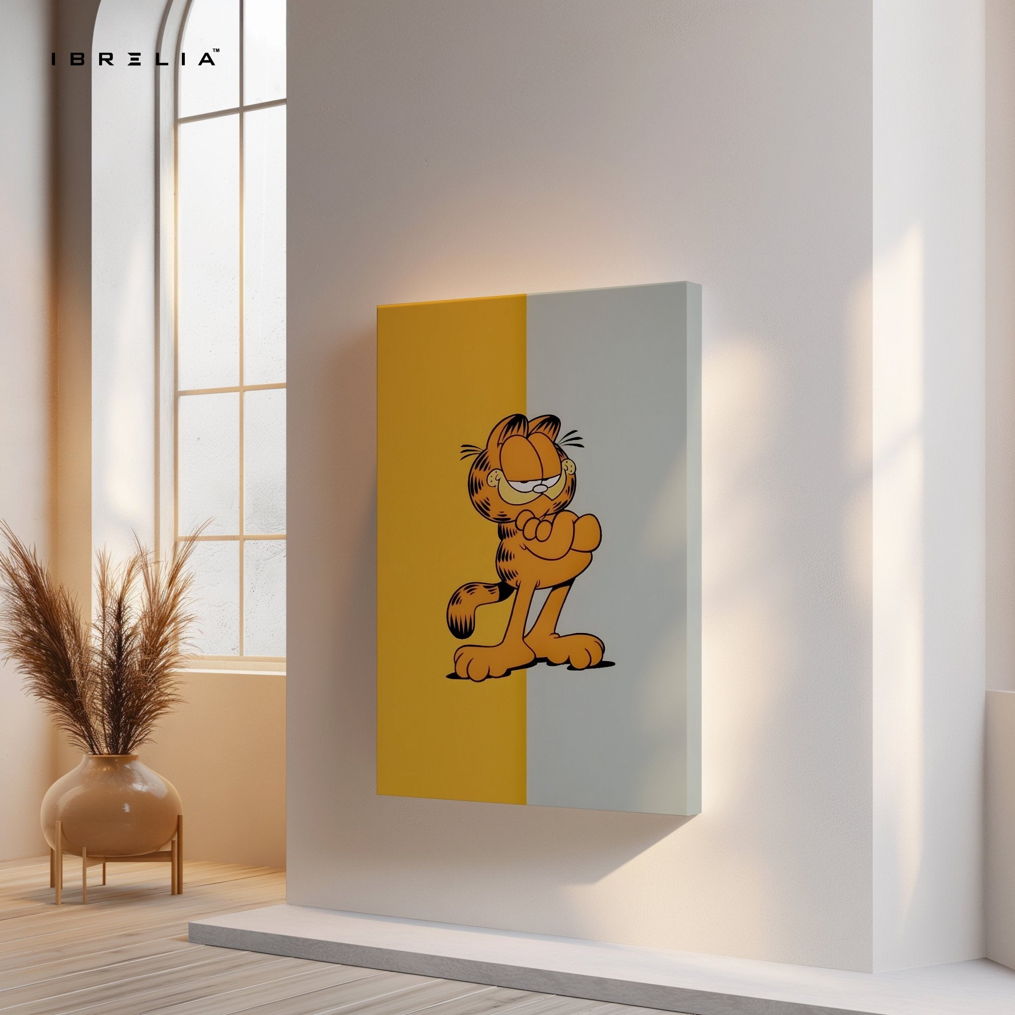 Garfield Minimalist Wall Frame | 4K Ultra Wrap Frame Wall Art in Pakistan | IBRELIA™ - IBRELIA