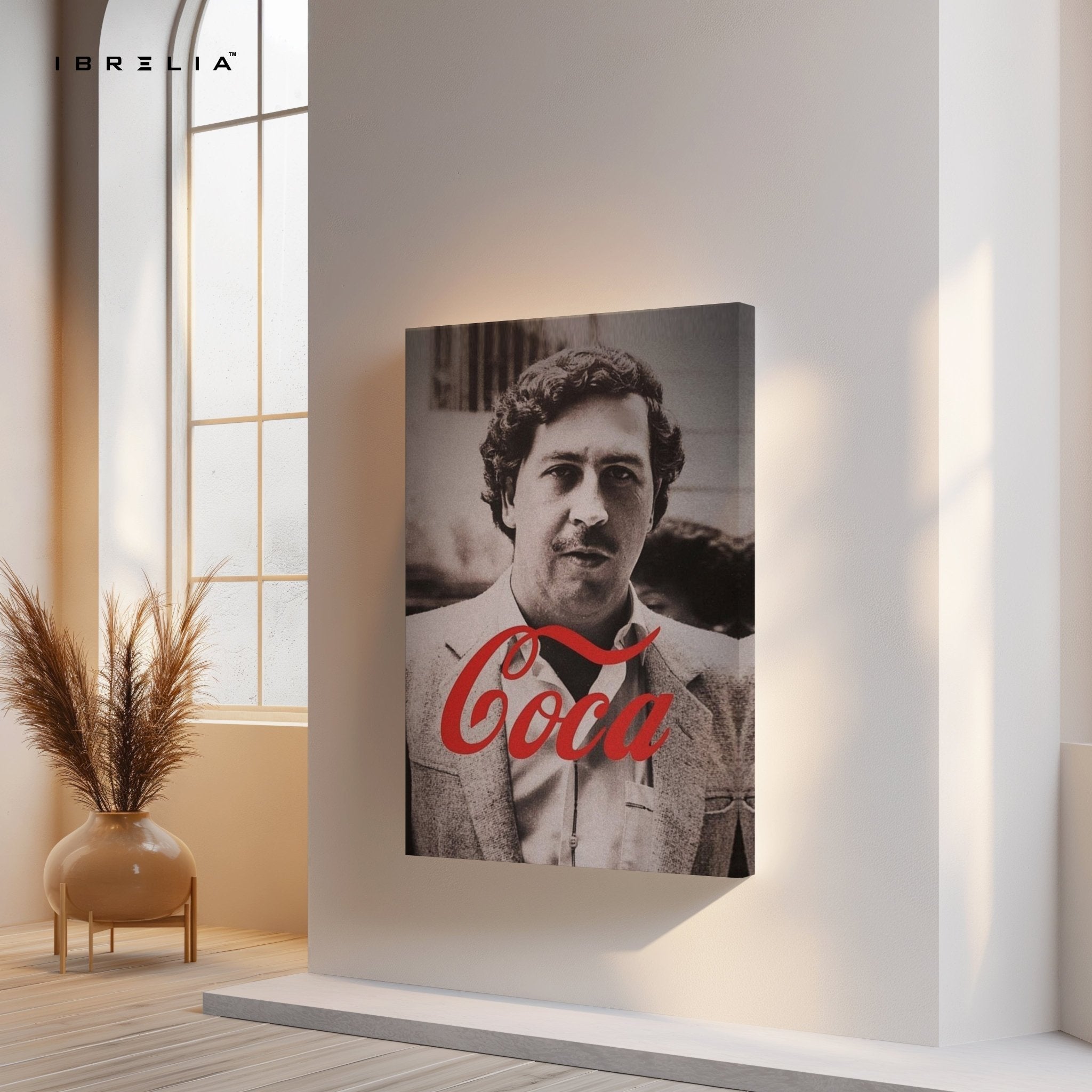 Coca King Vintage Wall Frame | 4K Ultra Wrap Frame Wall Art in Pakistan | IBRELIA™ - IBRELIA