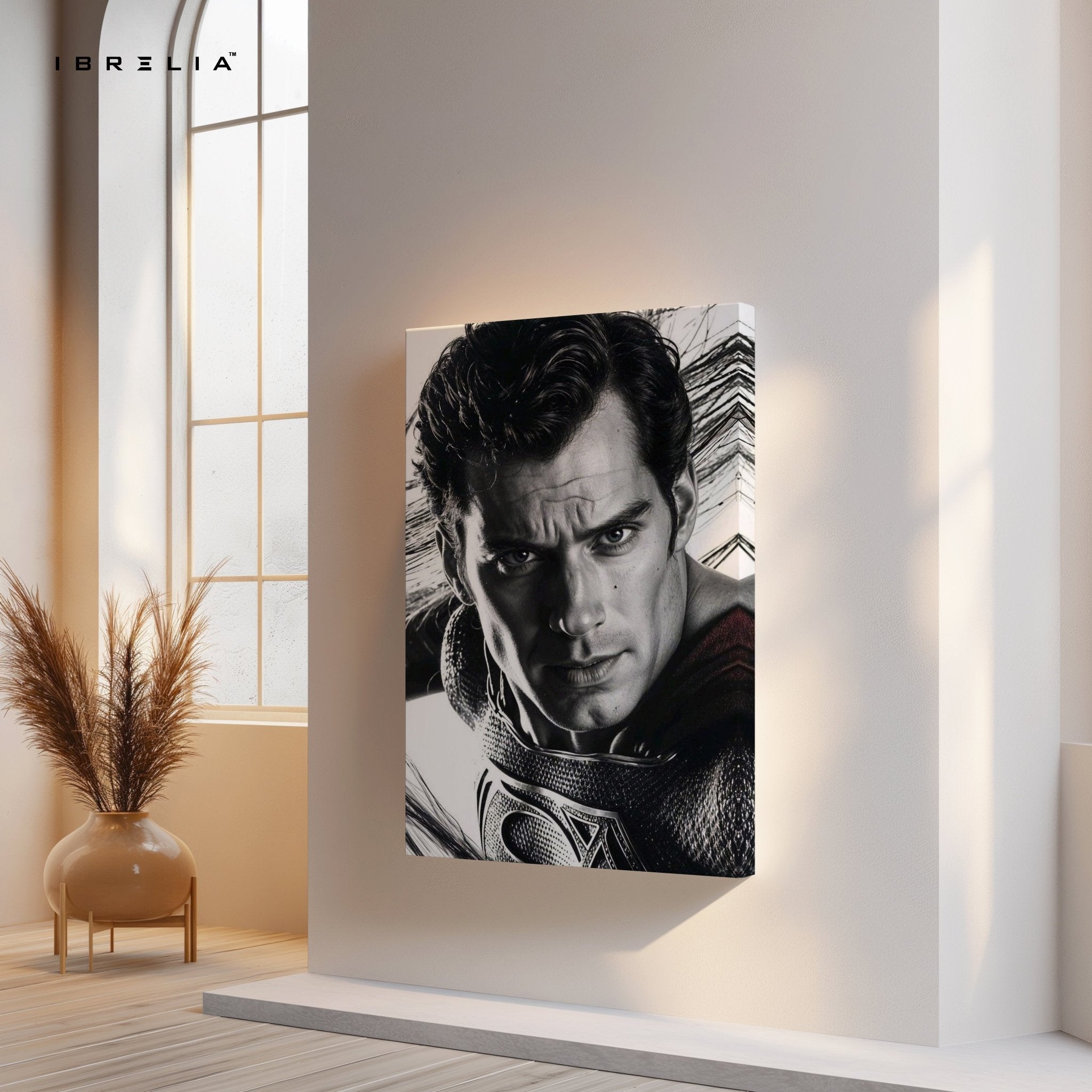 Superman Legacy Wall Frame | 4K Ultra Wrap Frame Wall Art in Pakistan | IBRELIA™ - IBRELIA