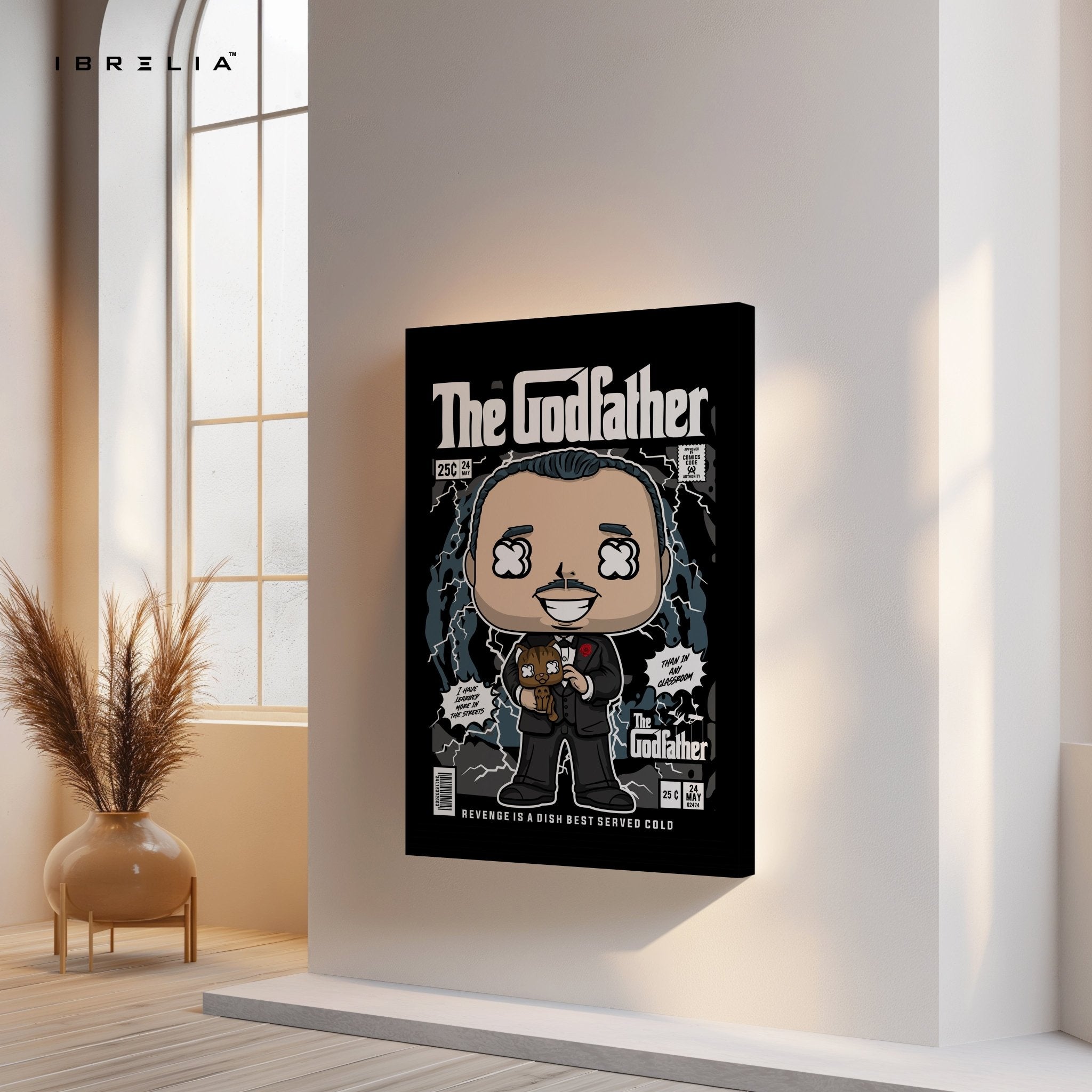 The Godfather “Comic Pop Edition” 4K Wall Art in Pakistan | IBRELIA™ - IBRELIA