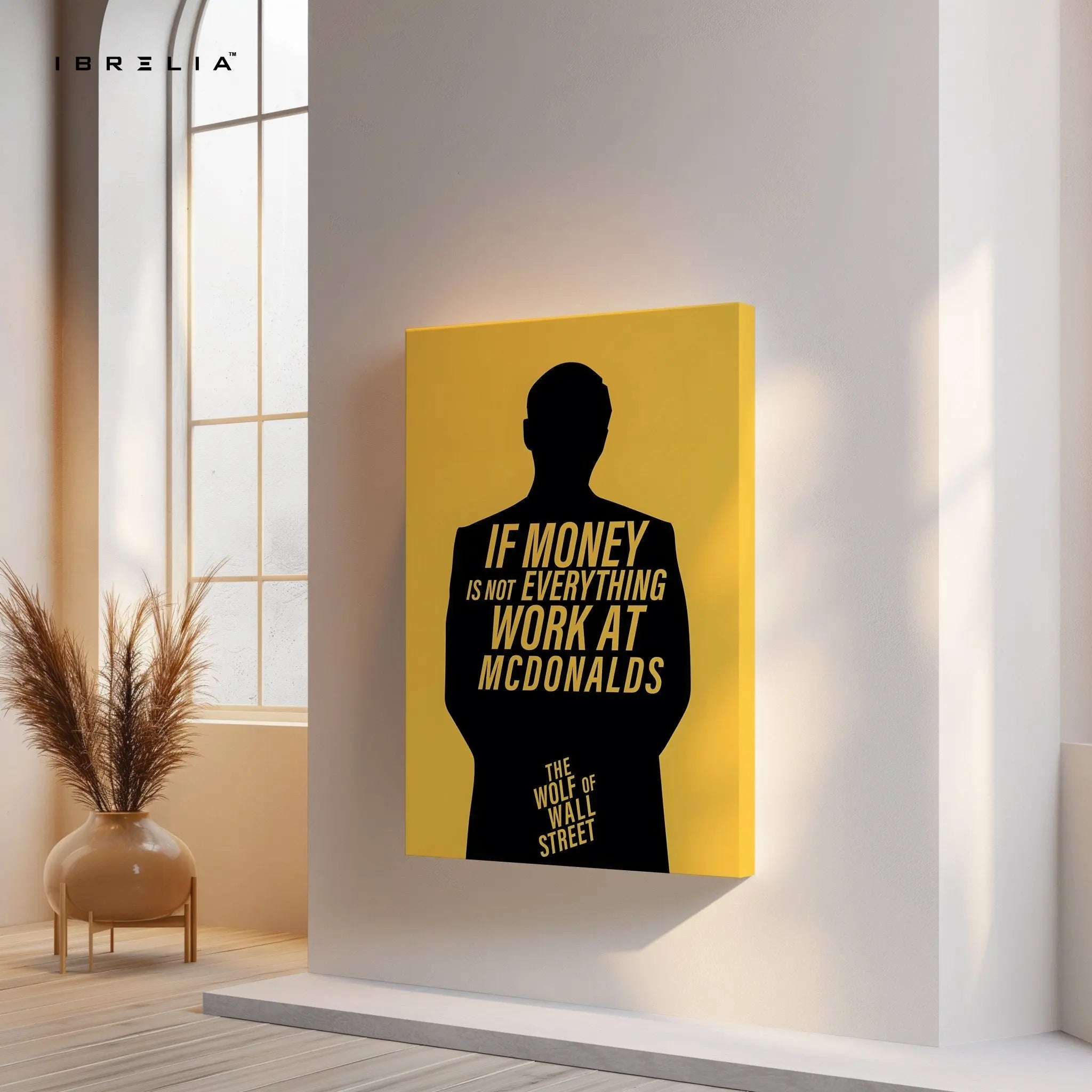 The Wolf of Wall Street Wall Art – Money Quote Edition | IBRELIA™ - IBRELIA