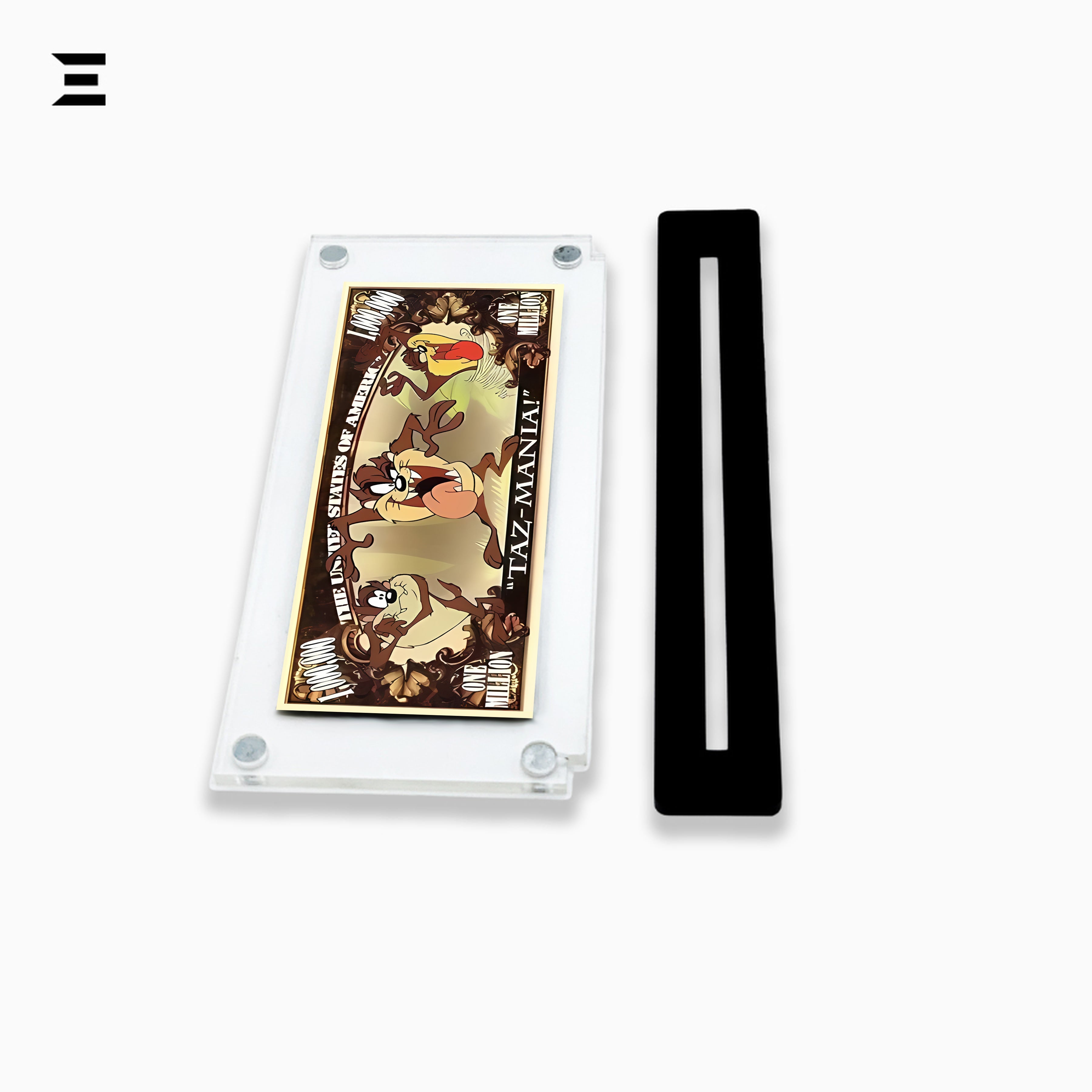 Premium Magnetic Acrylic Frame with Black Base – Taz "TAZ-MANIA! Million Dollar Edition" IBRELIA